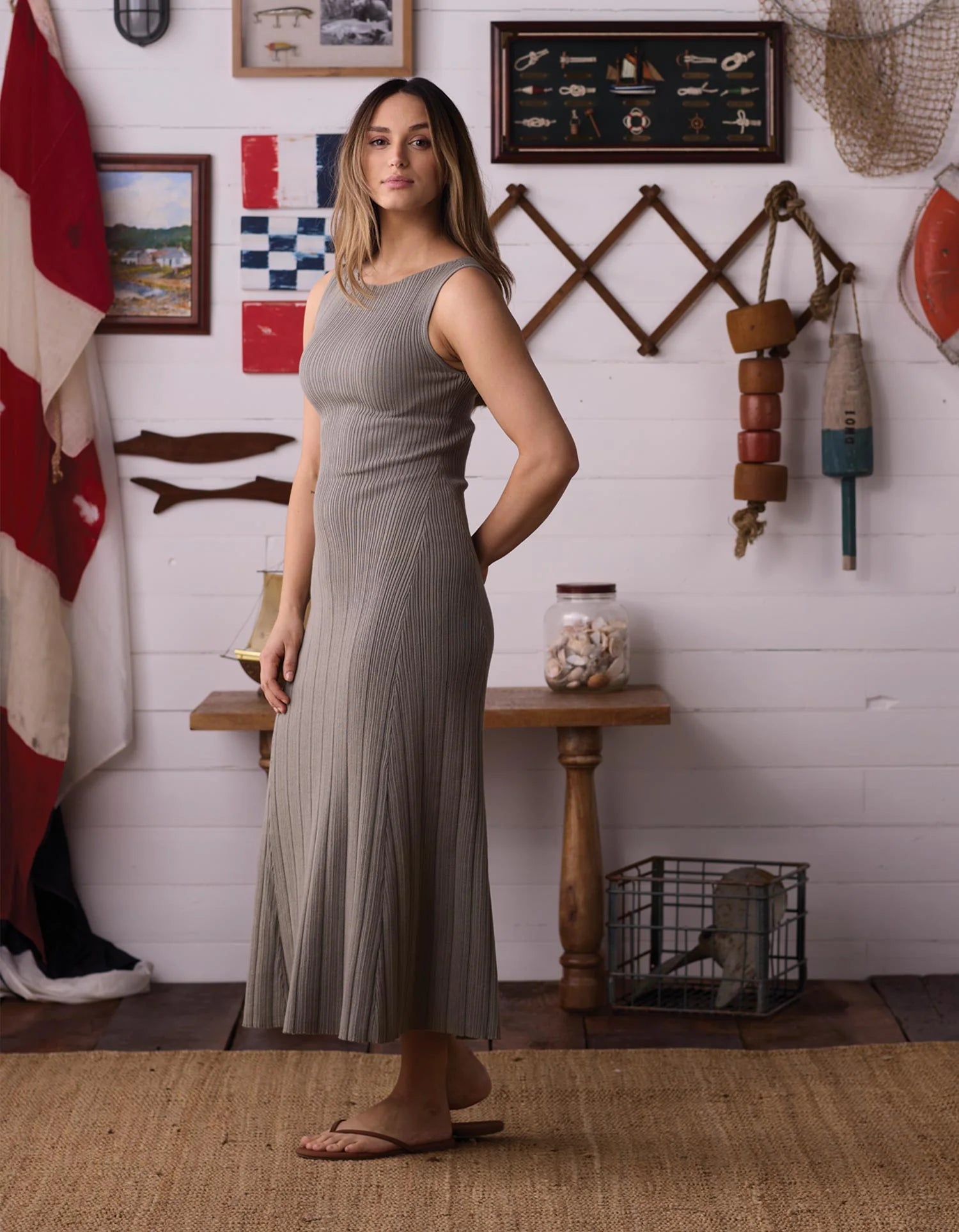 Audrey Knit Midi Dress