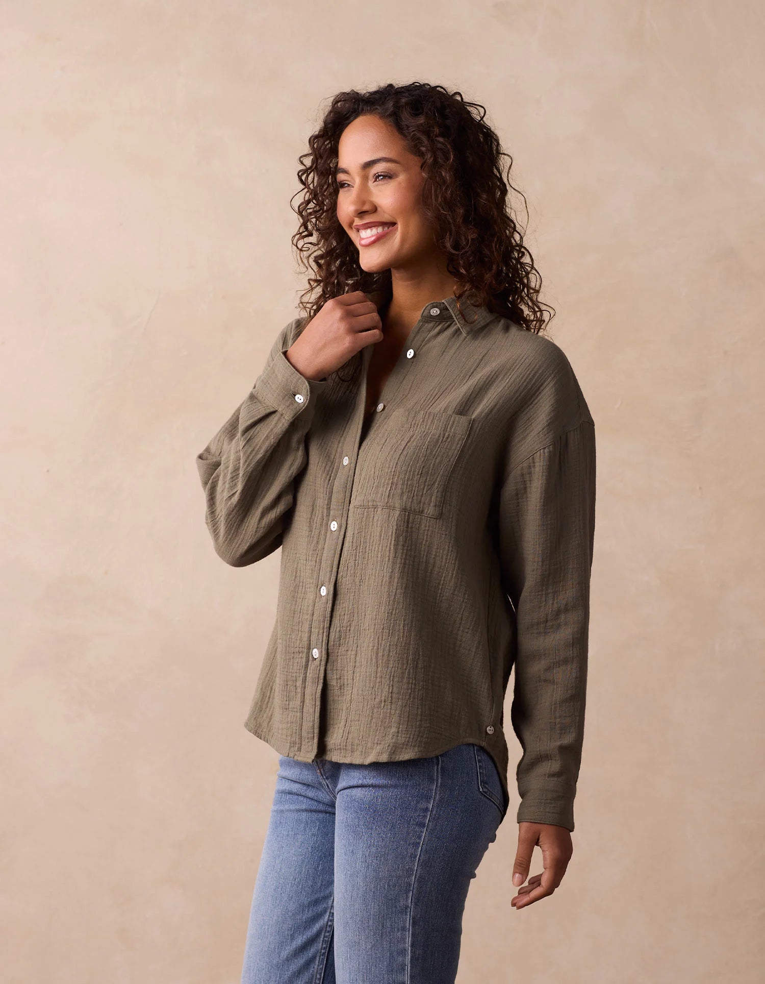 Kalo Weekender Overshirt - Deep Sage