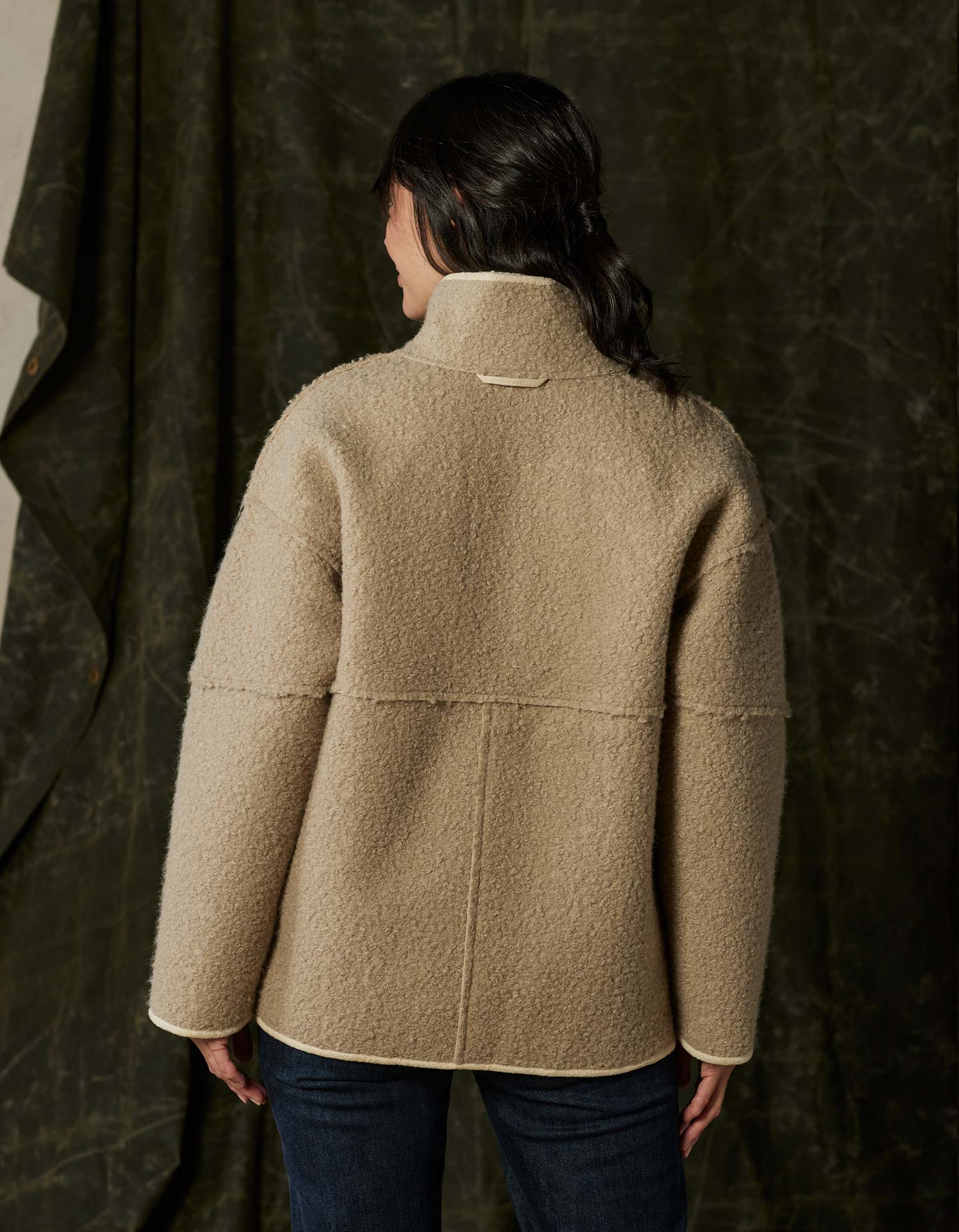 Highland Fleece Snap Coat