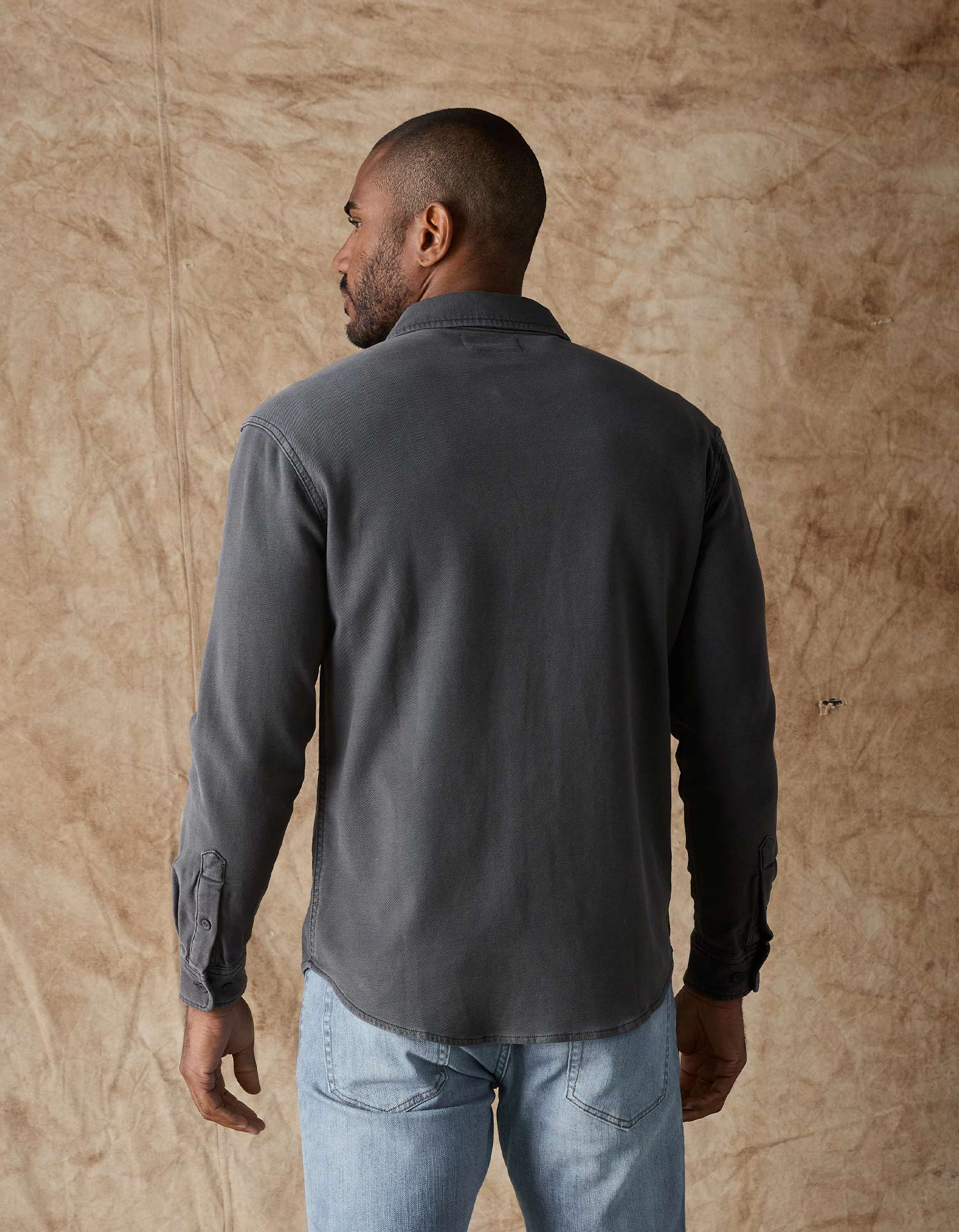 Comfort Terry Shirt Jacket