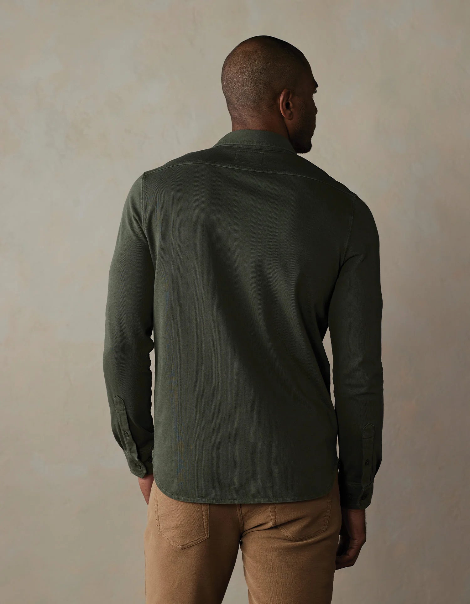 Lennox Jersey Button Up