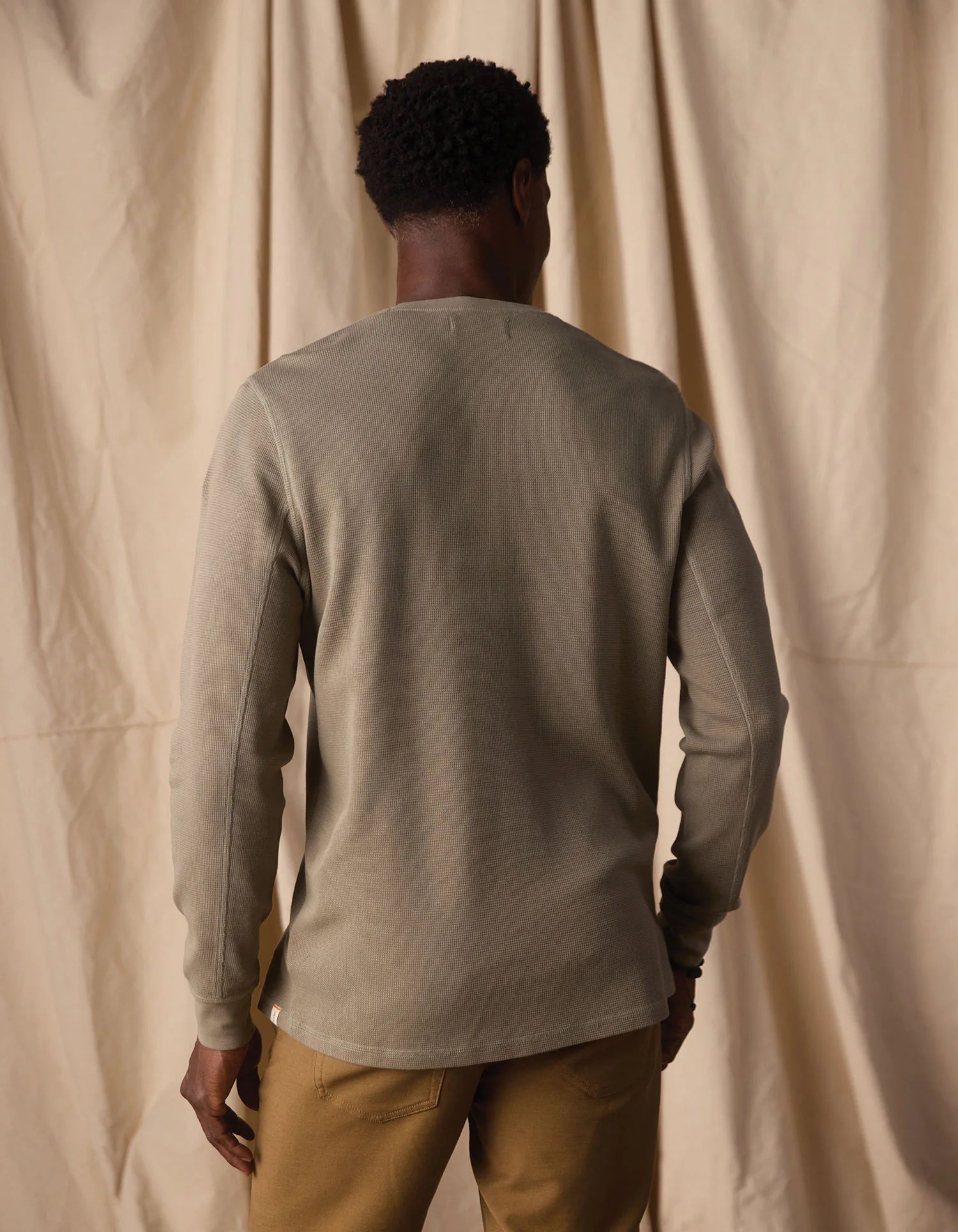 Vintage Thermal Mountain Henley