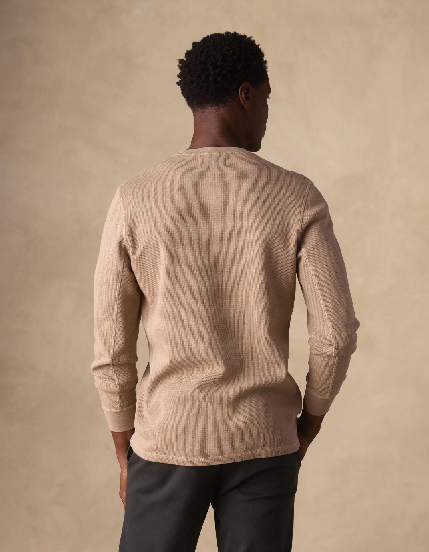 Vintage Thermal Mountain Henley