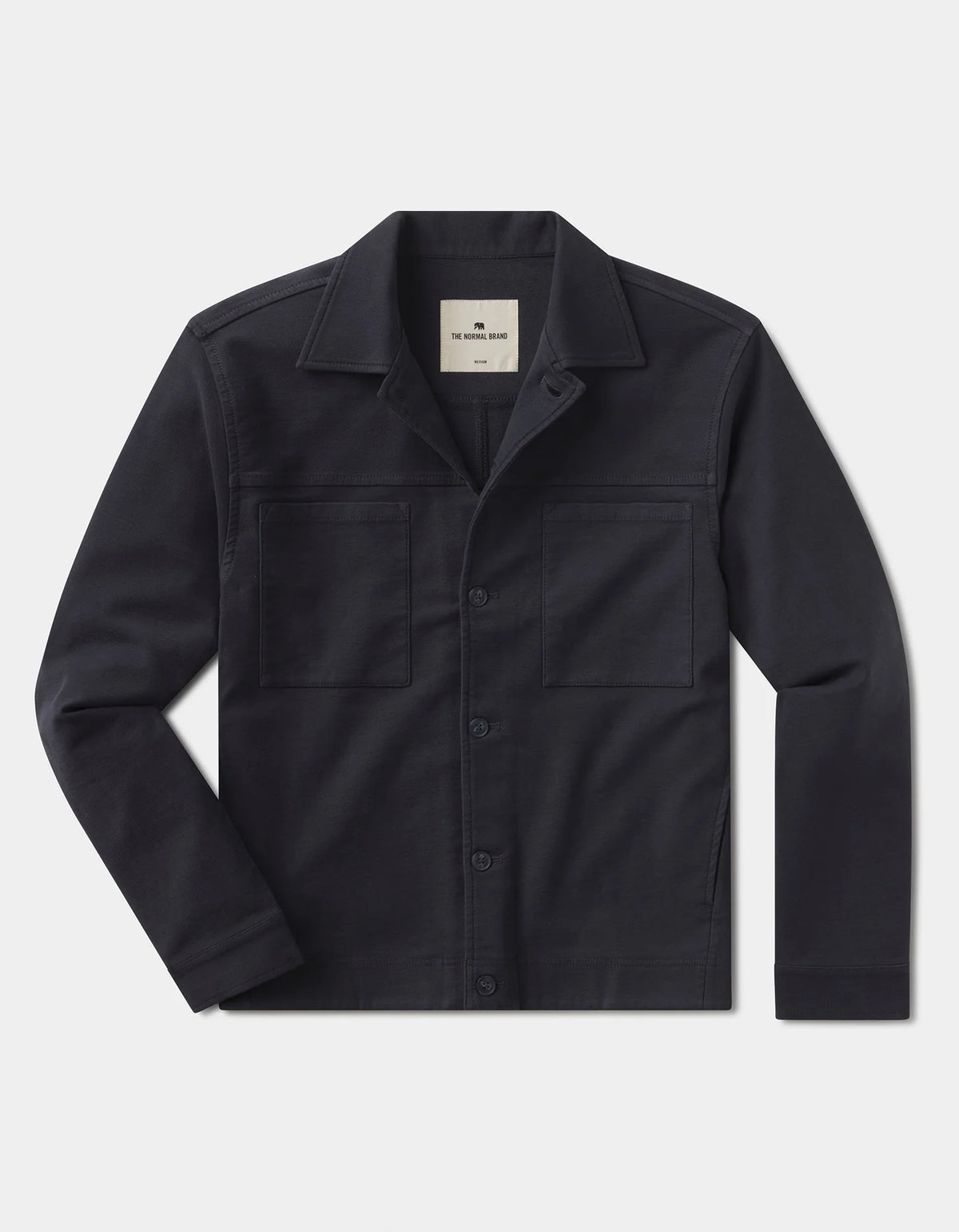 Comfort Terry All Day Jacket - Navy