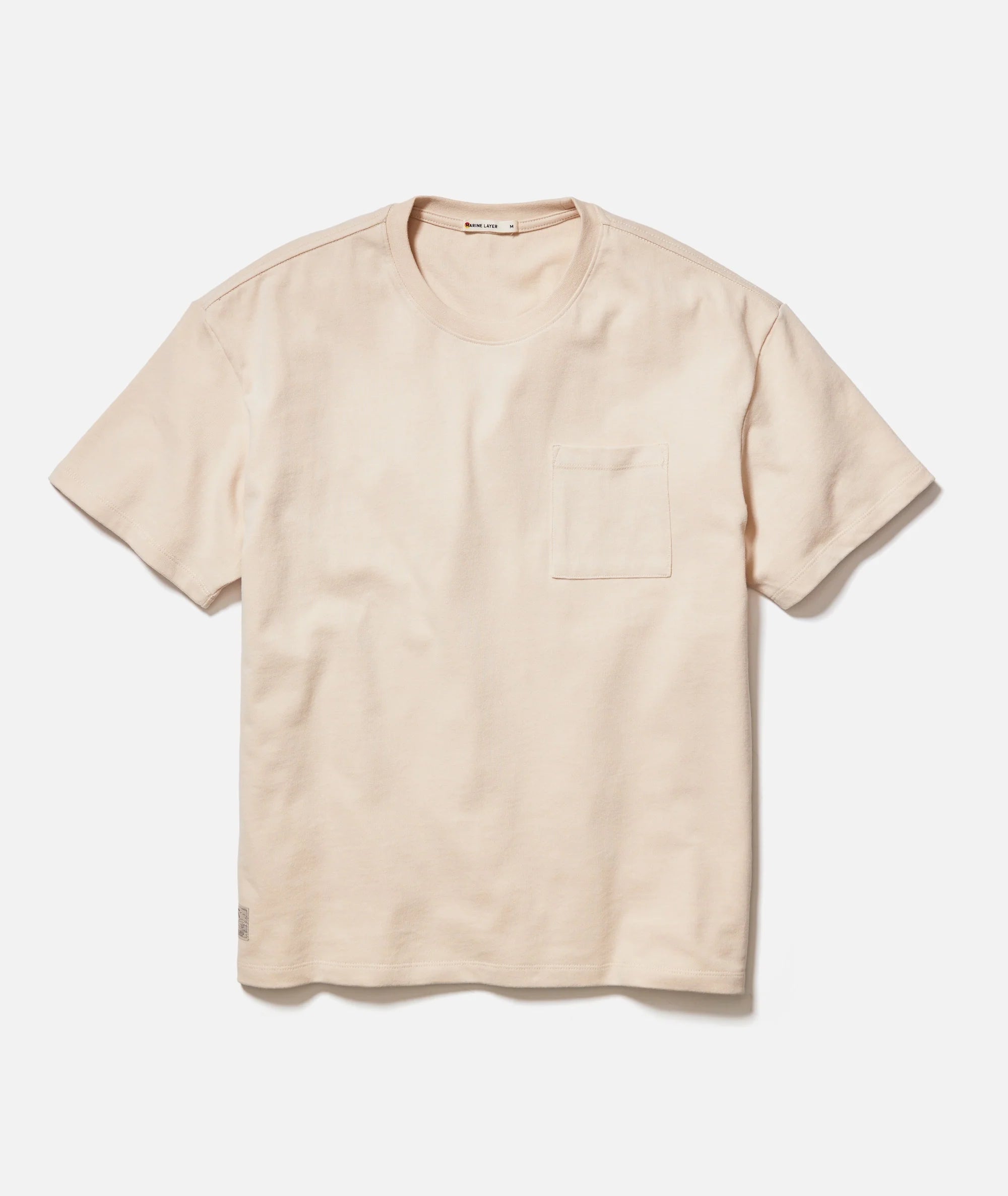 Relaxed Boxy Sueded Ten Year Tee