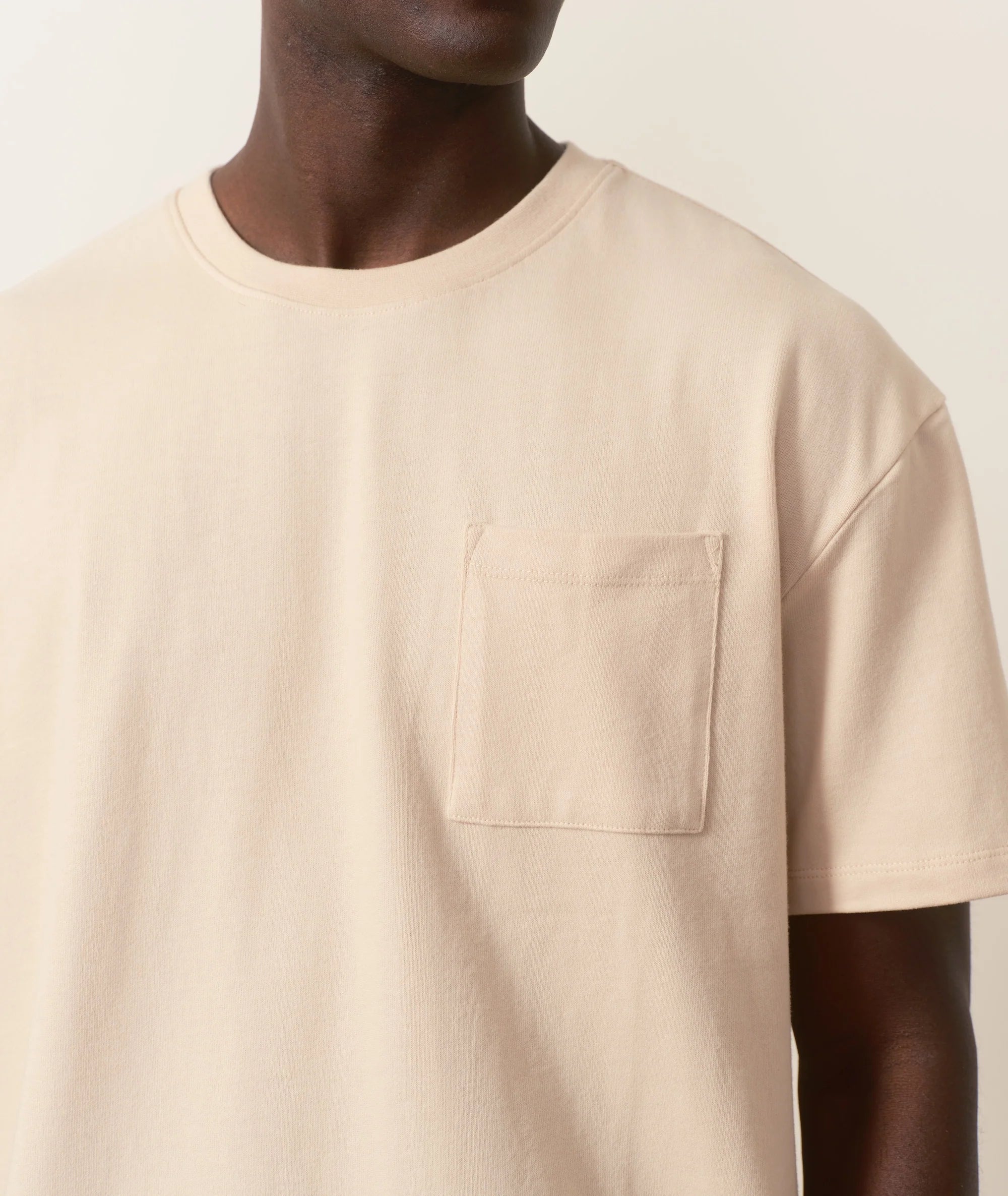 Relaxed Boxy Sueded Ten Year Tee