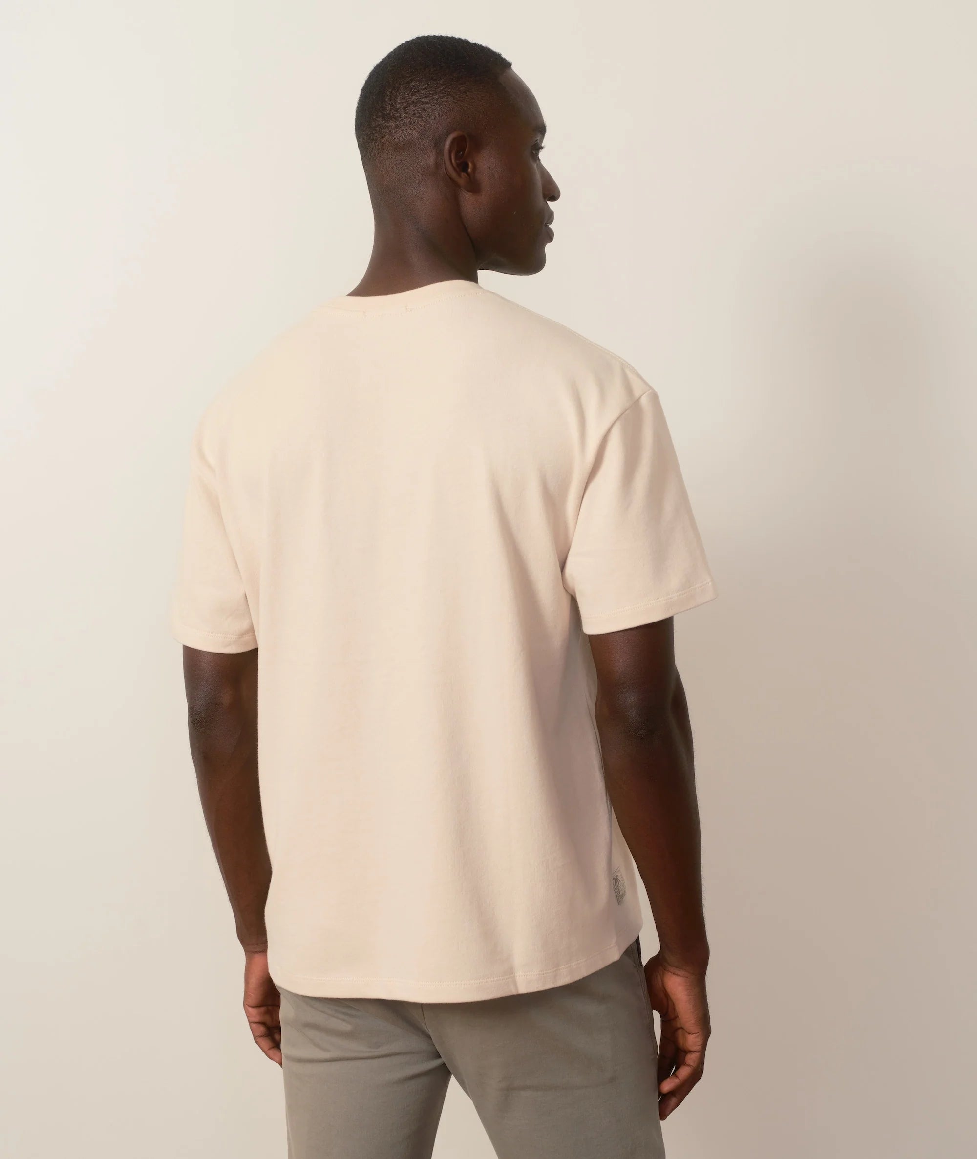 Relaxed Boxy Sueded Ten Year Tee