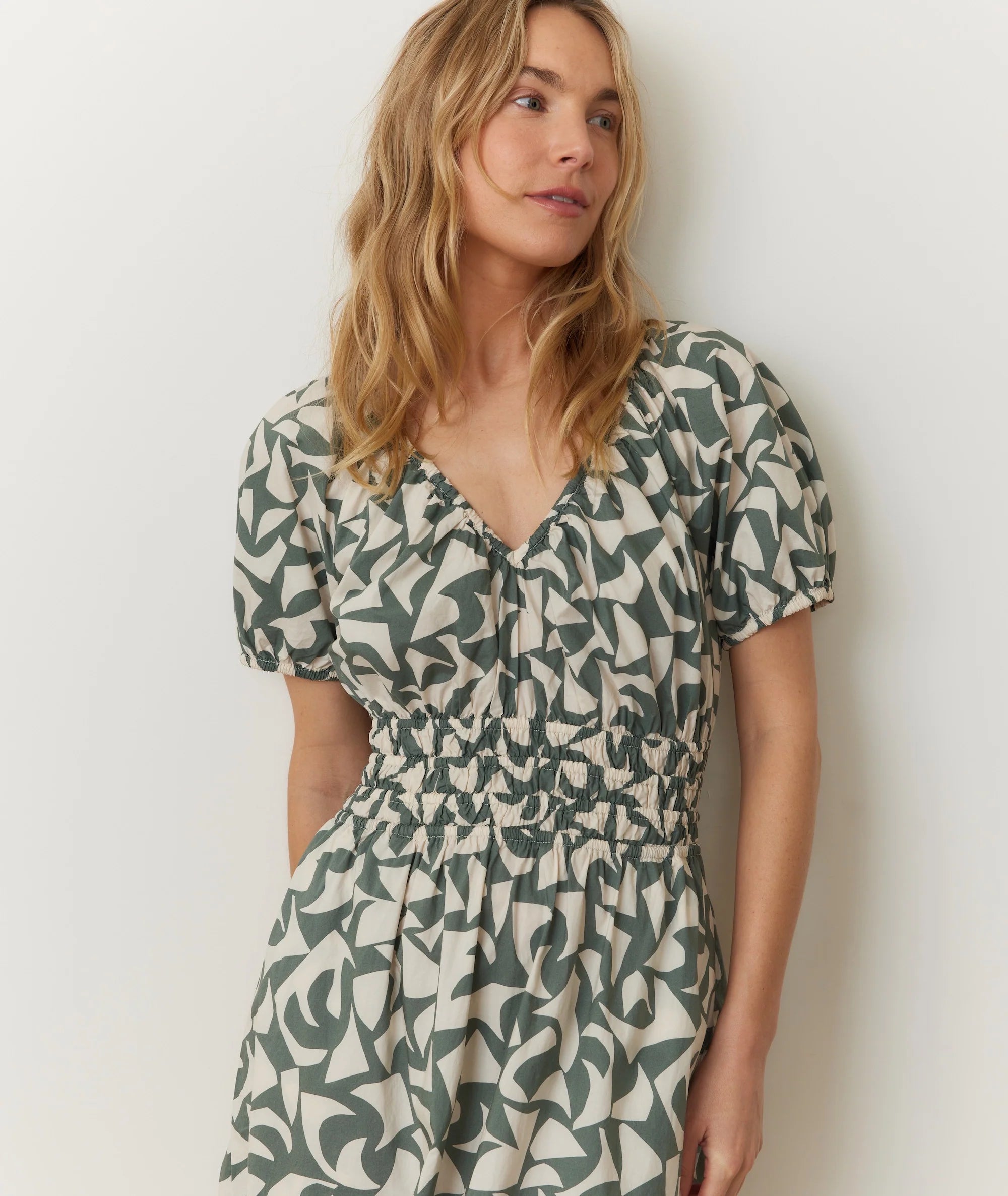 Emery Poplin Midi Dress