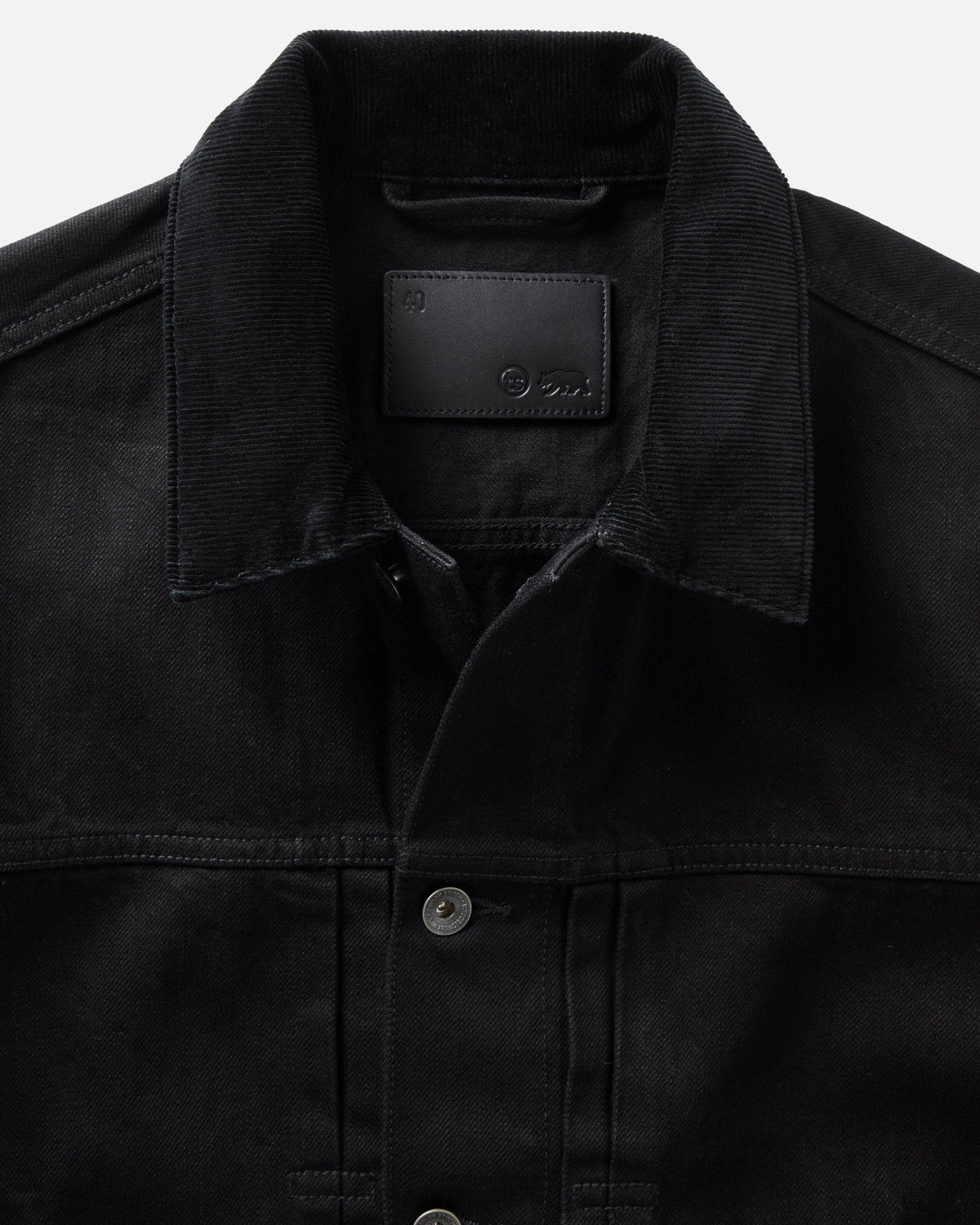 The Ryder Jacket - Rinsed Black Organic Selvedge