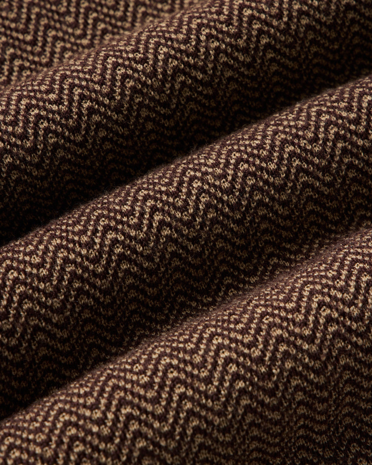 The Miles Sweater Polo - Espresso Merino