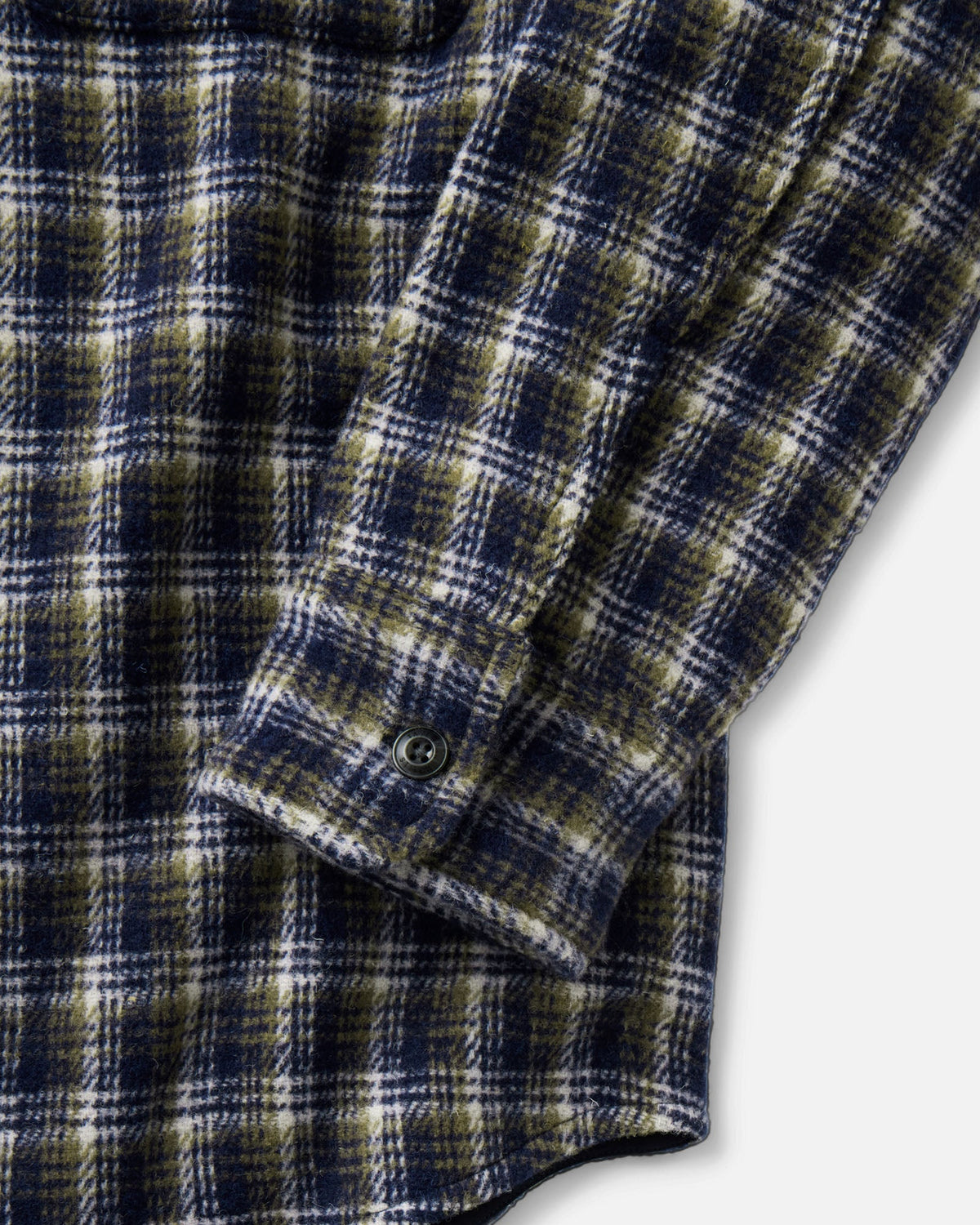The Maritime Shirt Jacket - Navy Shadow Plaid Wool
