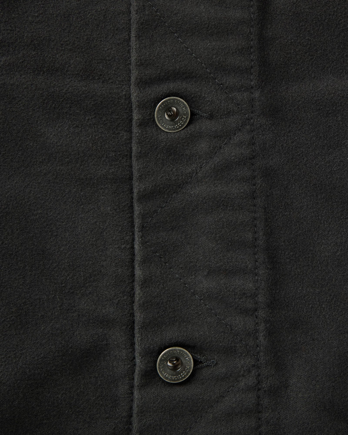 The Long Haul Jacket - Faded Black Washed Moleskin