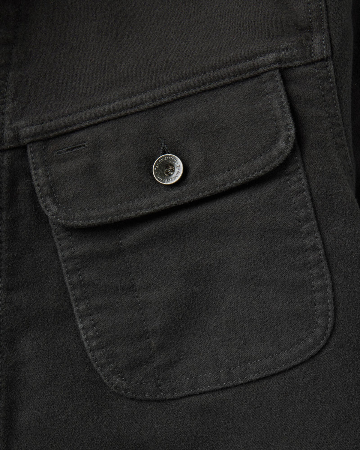 The Long Haul Jacket - Faded Black Washed Moleskin