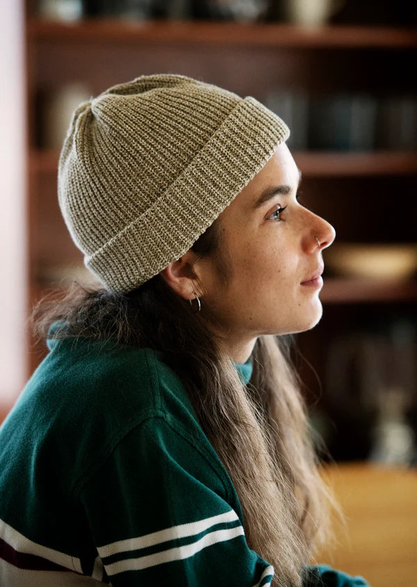 Recycled Cotton Marl Beanie / Navy Winter25