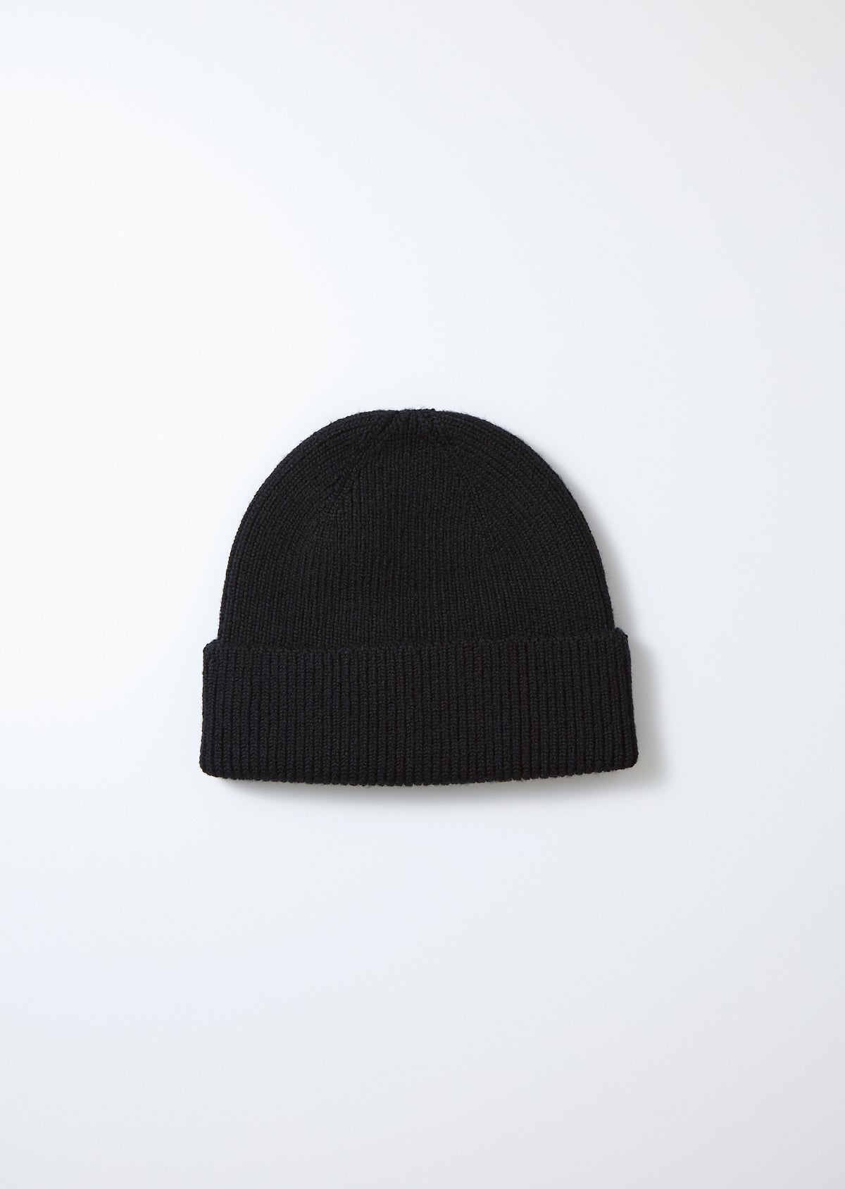 Washable Merino Seamless Beanie - Black
