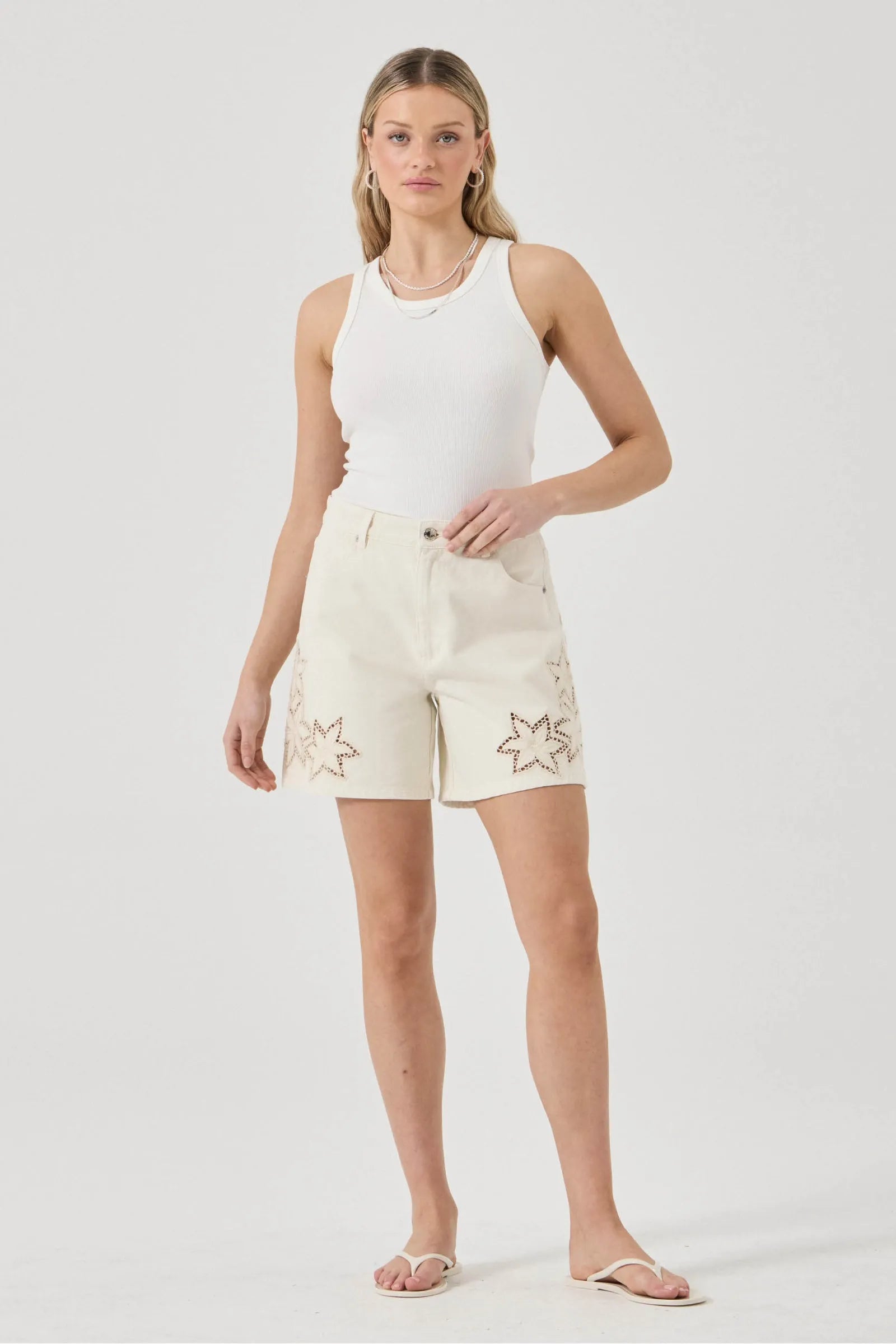 90s Relaxed Short - In Bloom