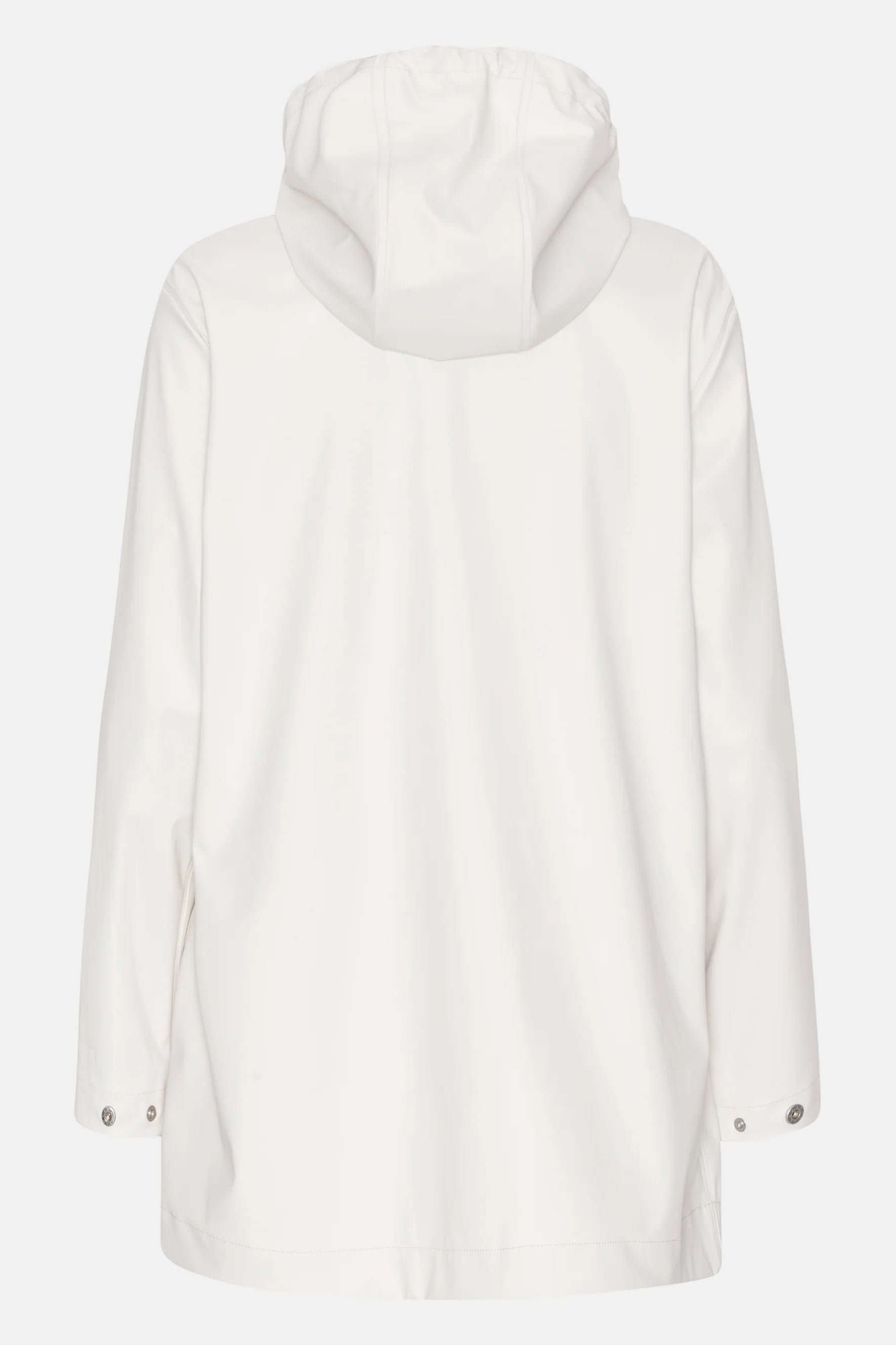 Hooded Raincoat (RAIN228) - Milk Créme