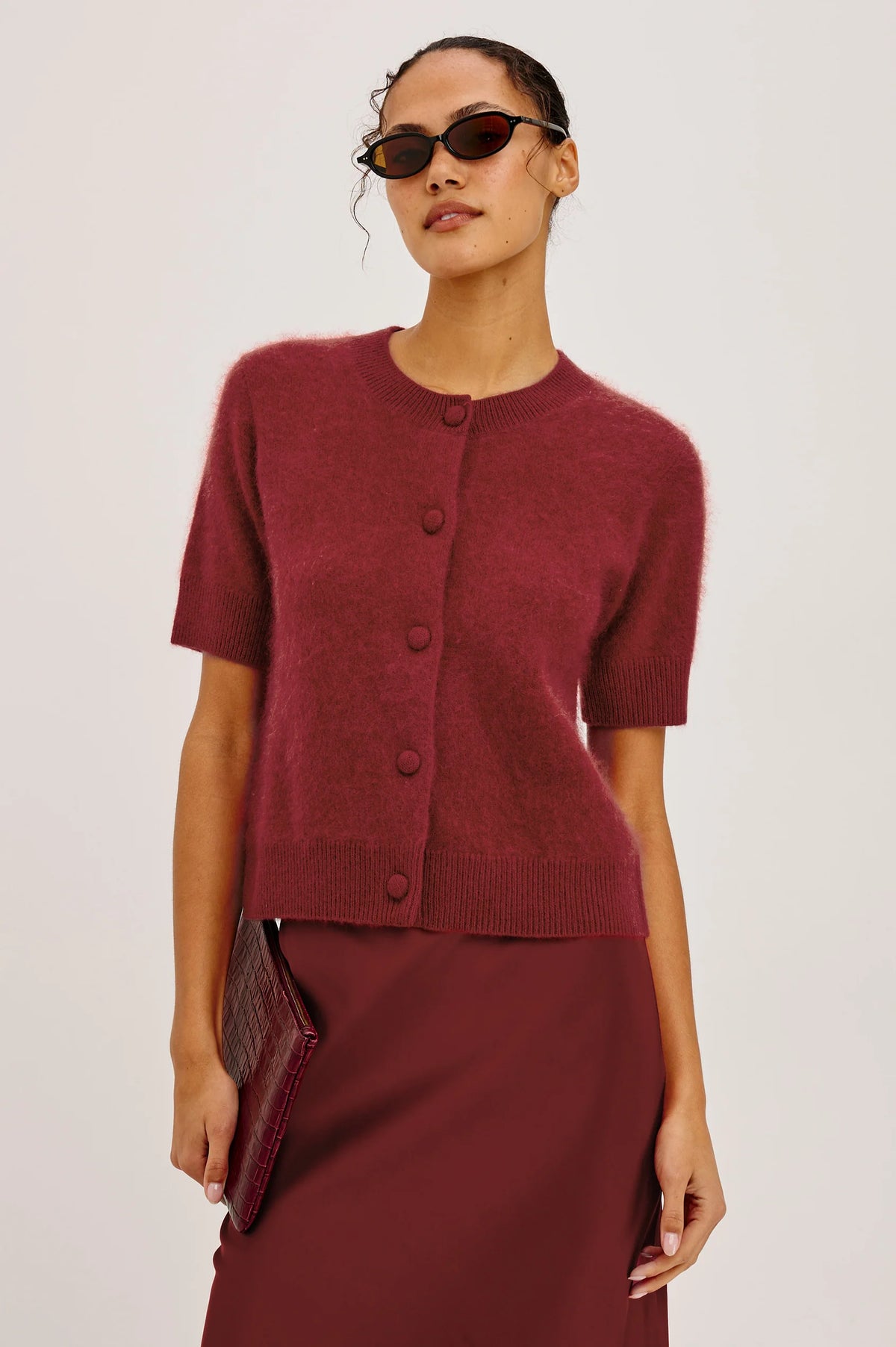 Roman Sweater - Crimson