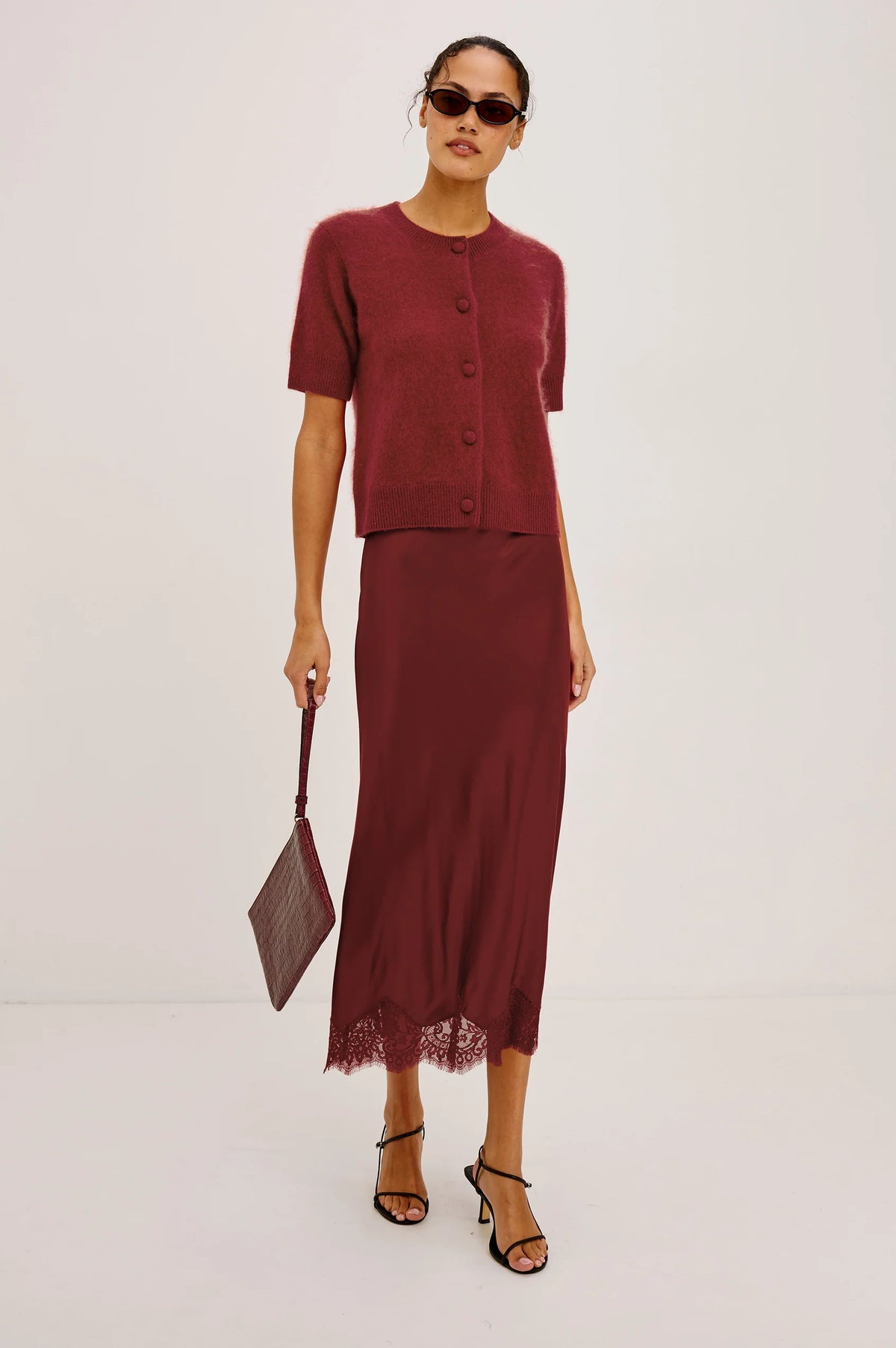 Roman Sweater - Crimson