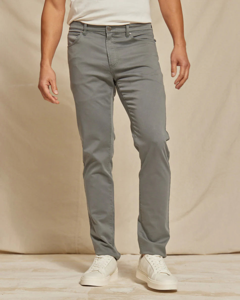 Rye51 Pant - Flex Terry Comfort Stretch 5-Pocket - Steel
