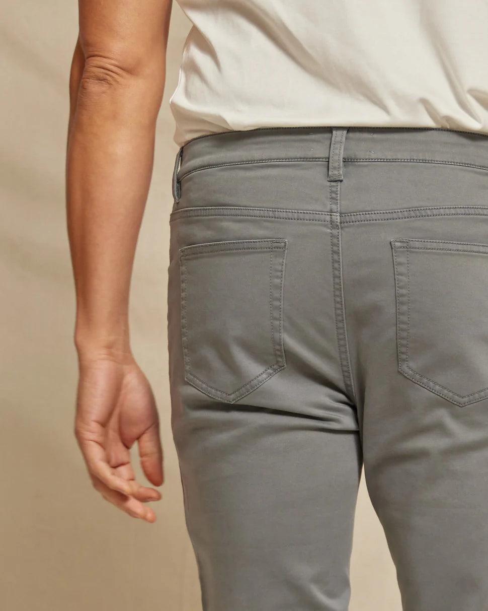 Rye51 Pant - Flex Terry Comfort Stretch 5-Pocket - Steel