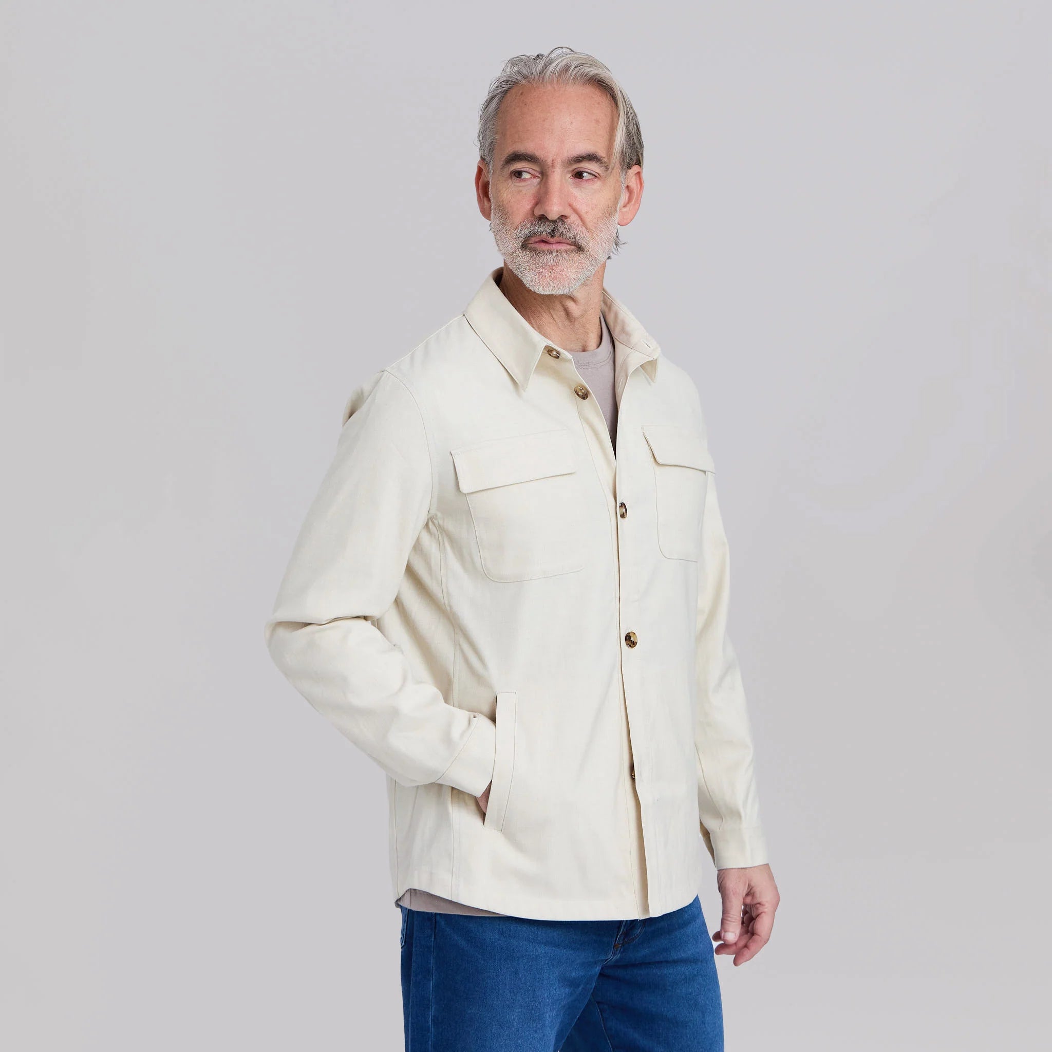 The Drummond - Light Weight Chore Jacket - Tan