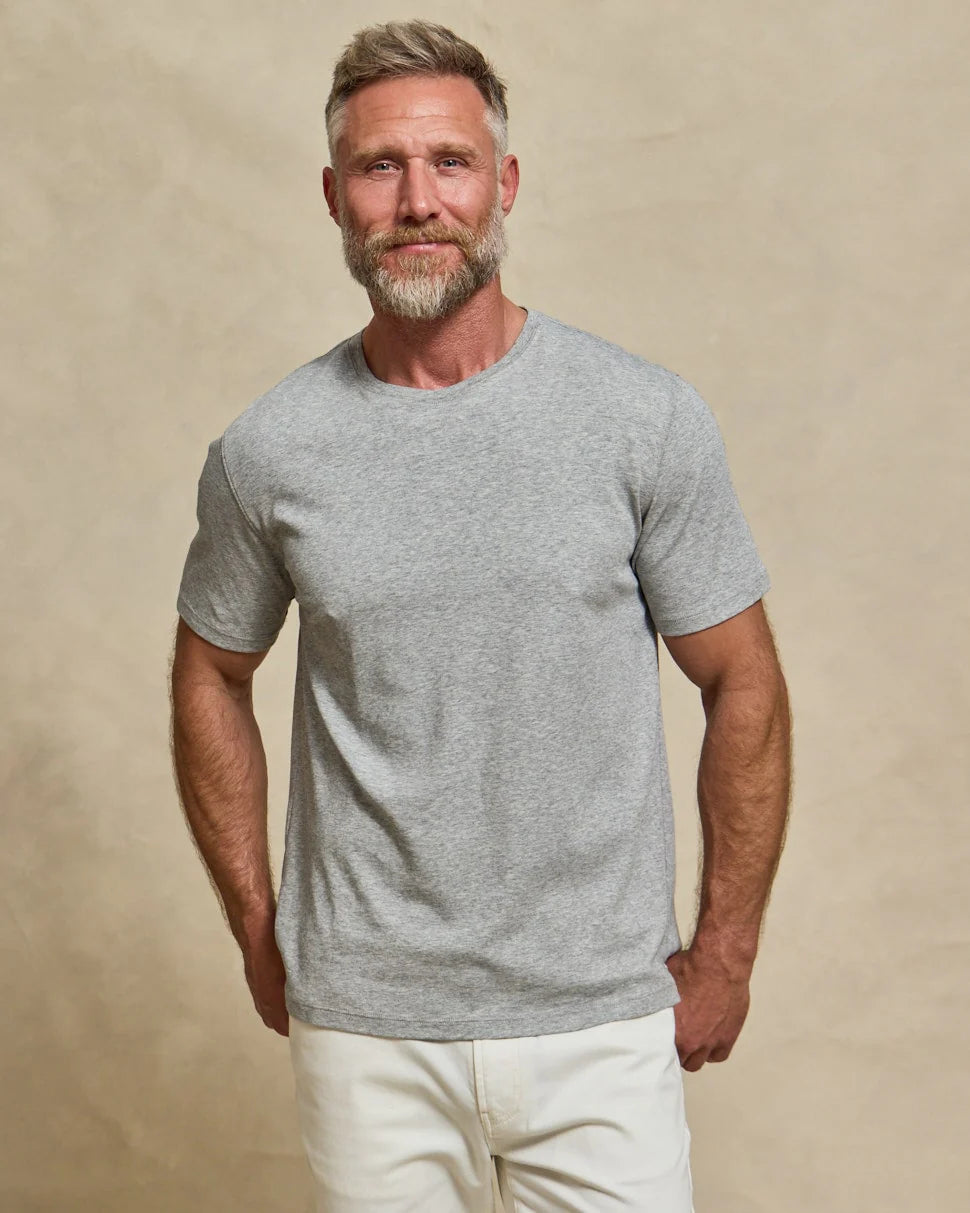 The Luxe Supima - Crew Neck SS Tee