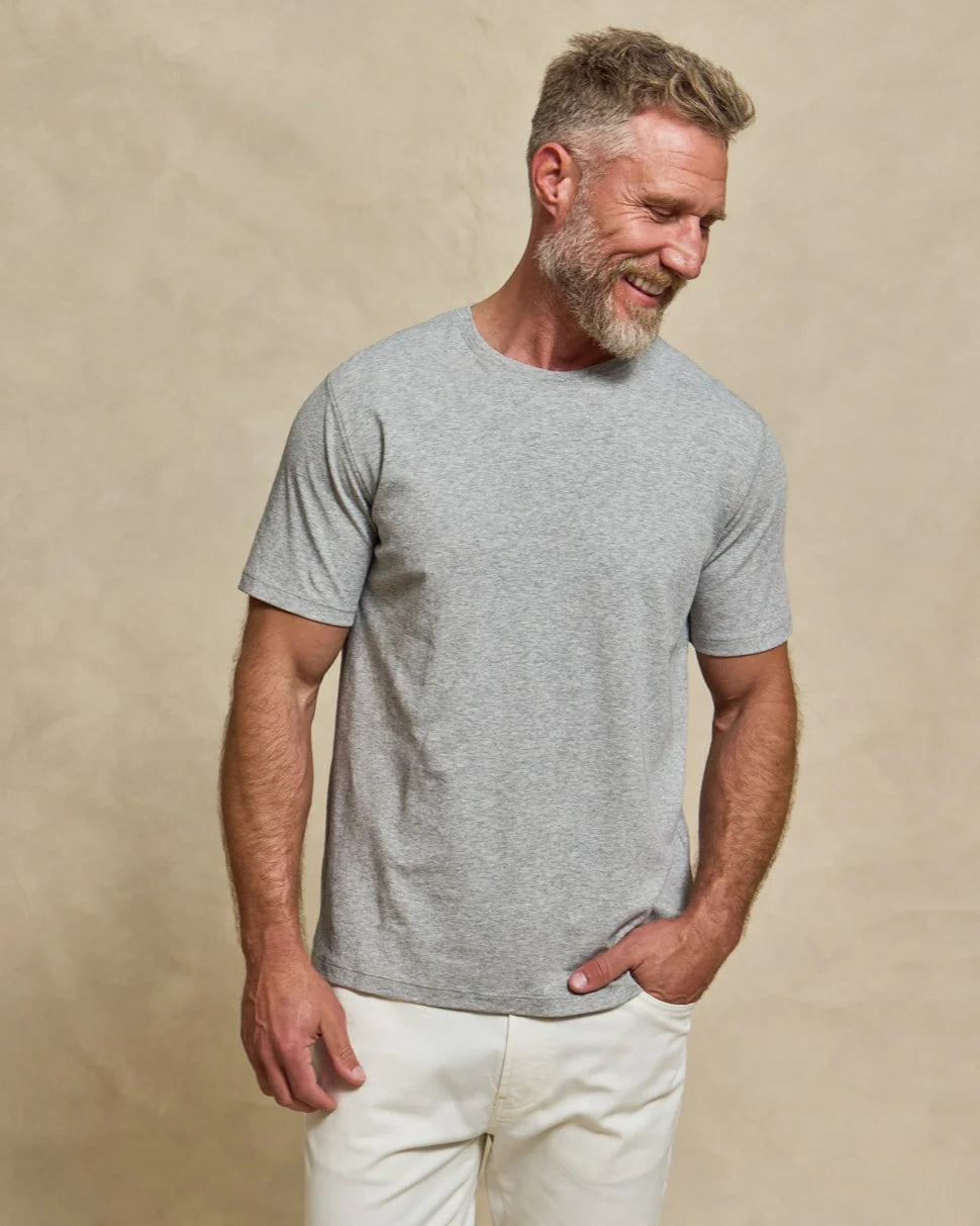 The Luxe Supima - Crew Neck SS Tee