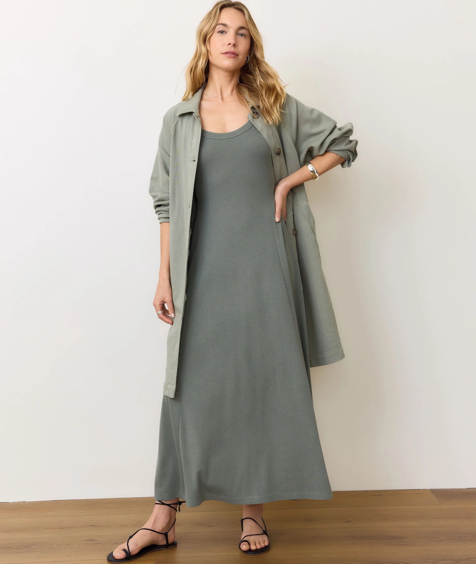 Lexi Rib Sun-In Fit & Flare Dress