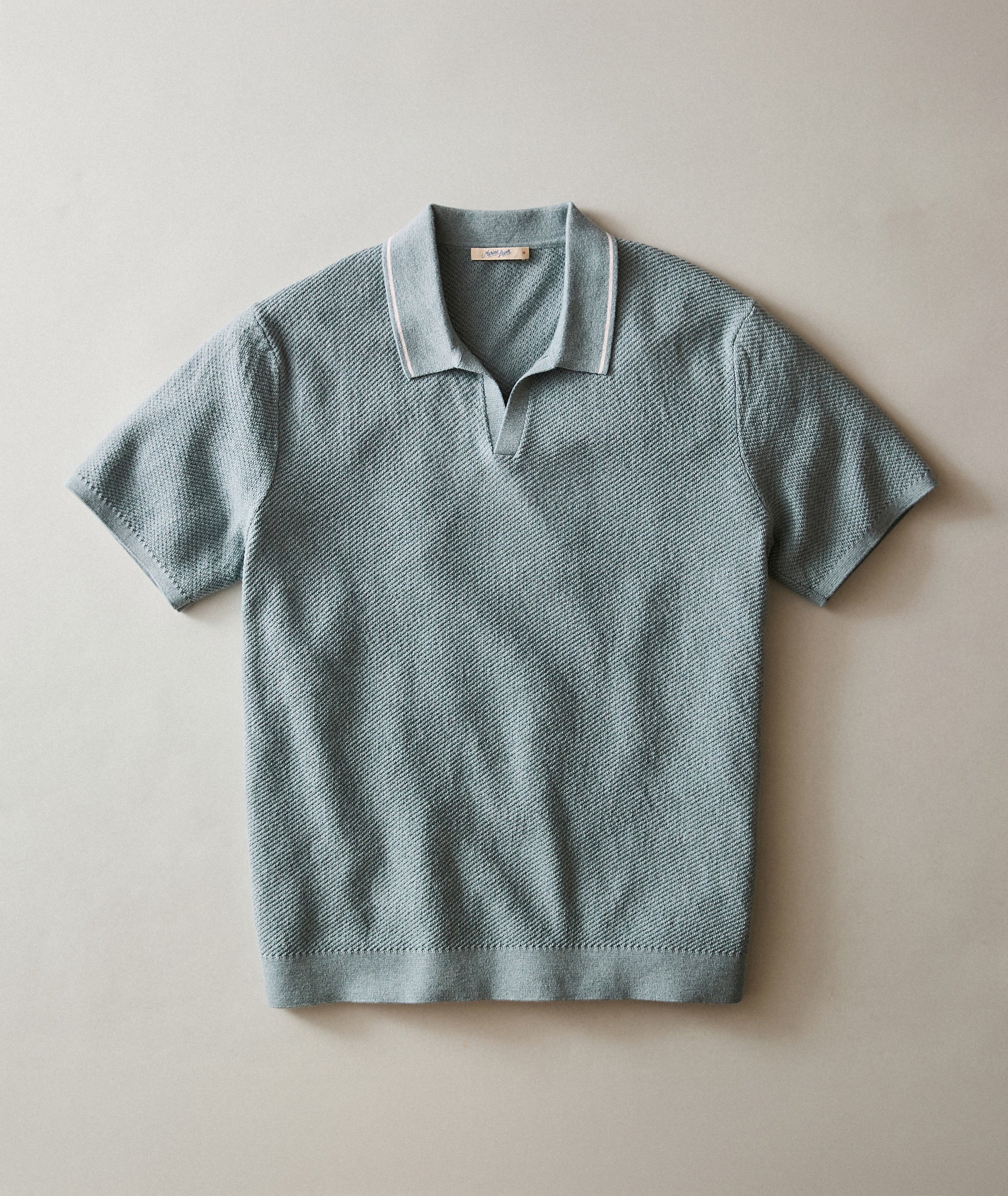 Greyson Sweater Polo - Slate