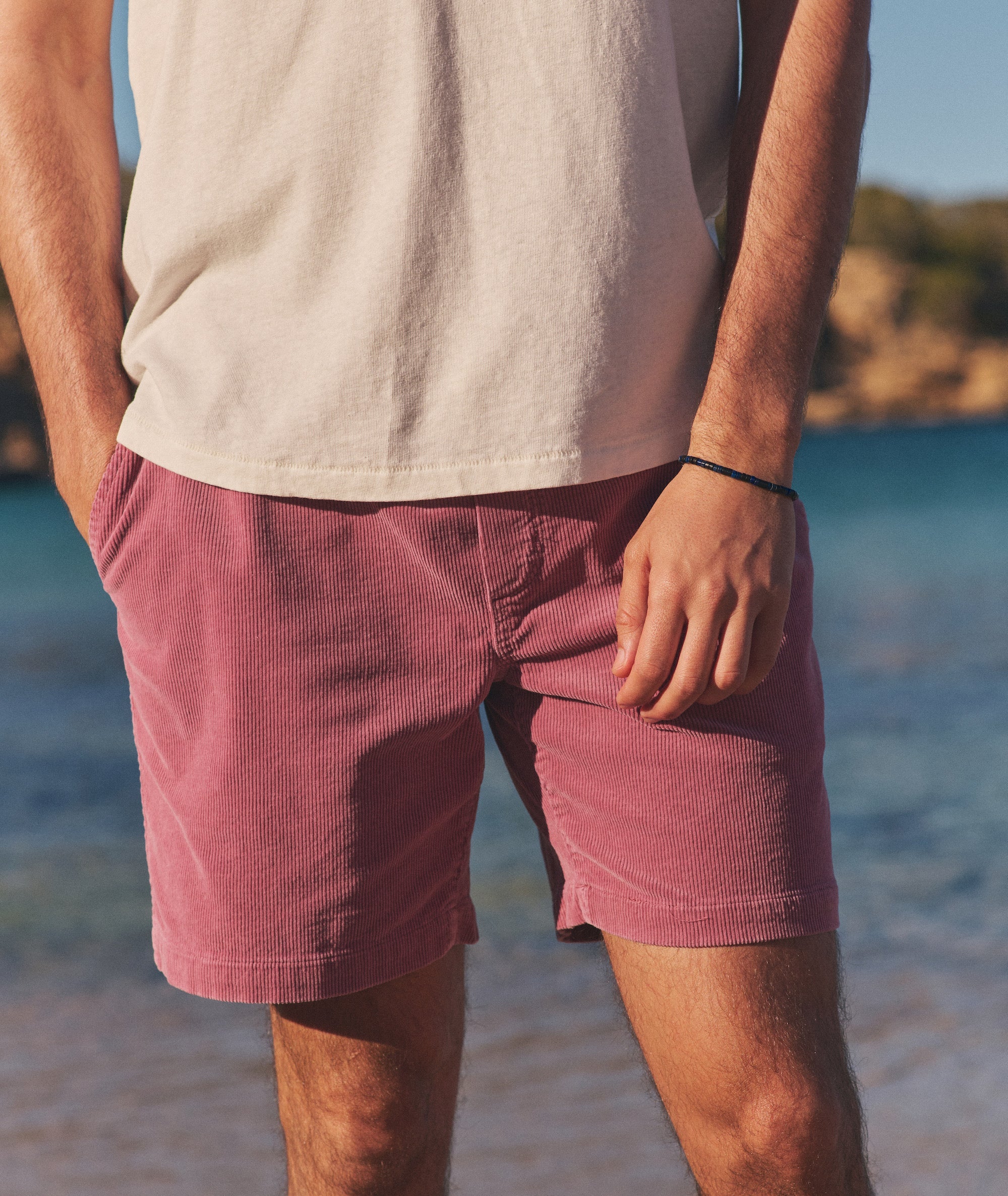 Saturday Corduroy Short 6" - Dusky Orchid