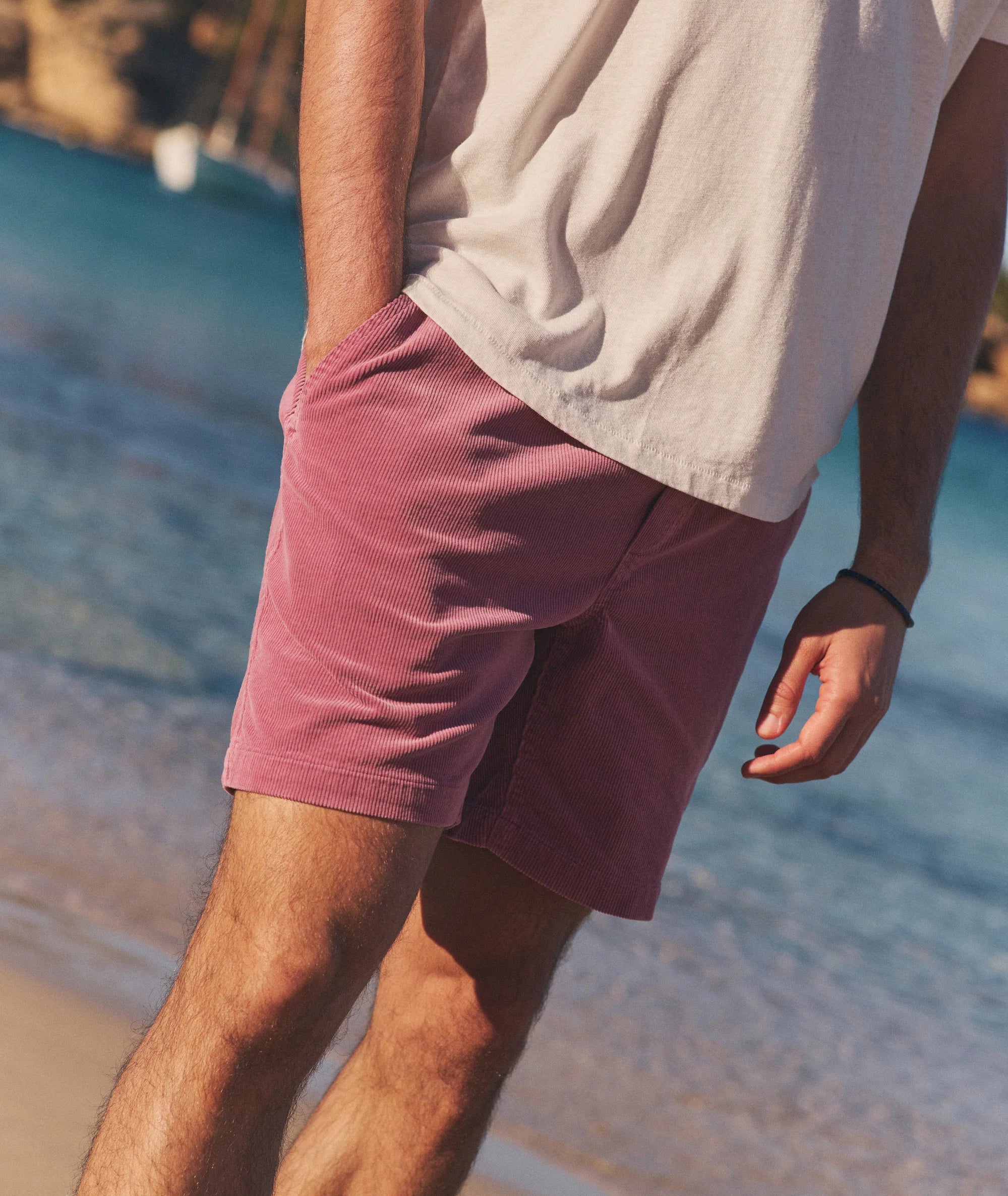 Saturday Corduroy Short 6" - Dusky Orchid