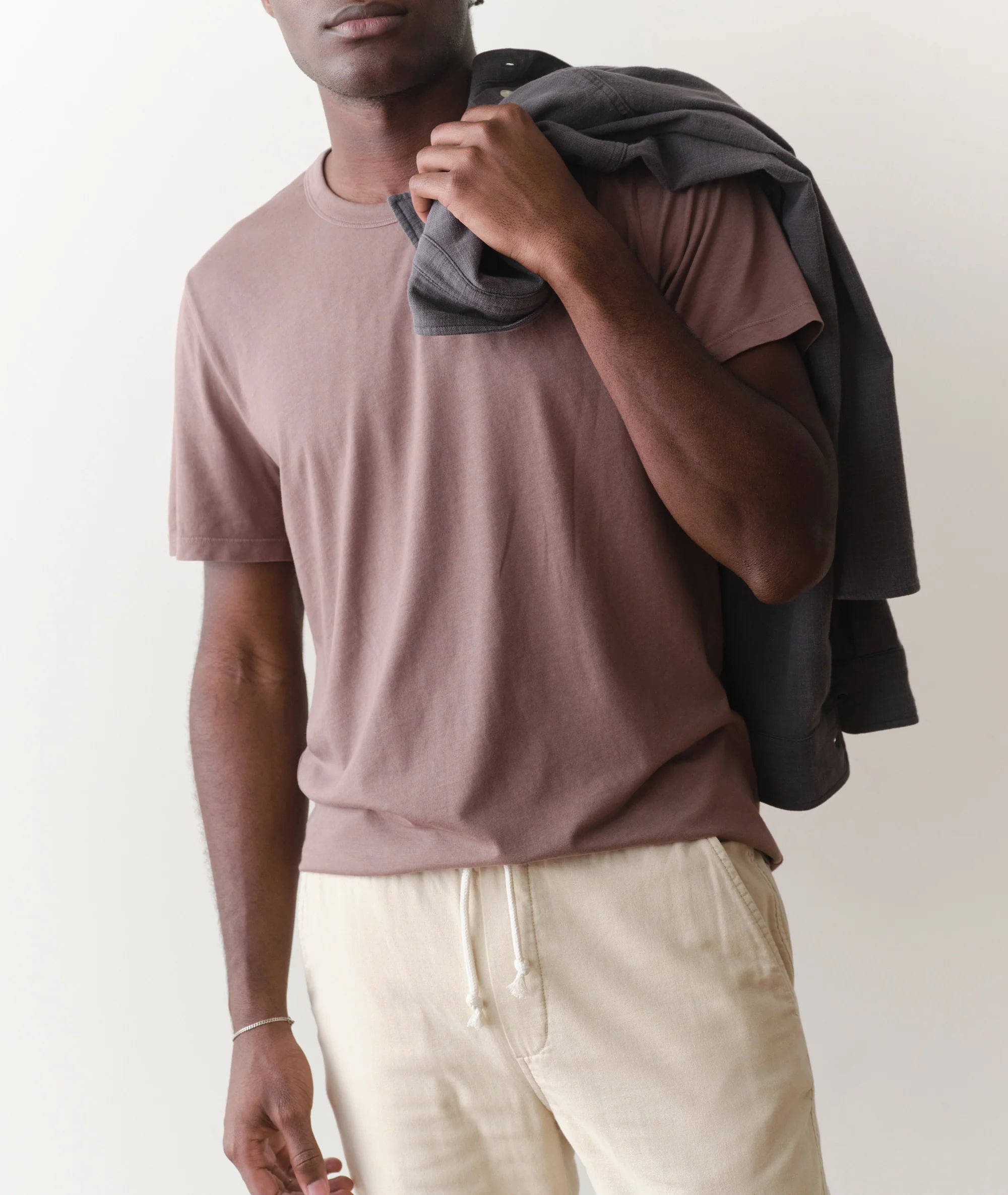 Signature Sea Change Crew Tee - Coffee Quartz