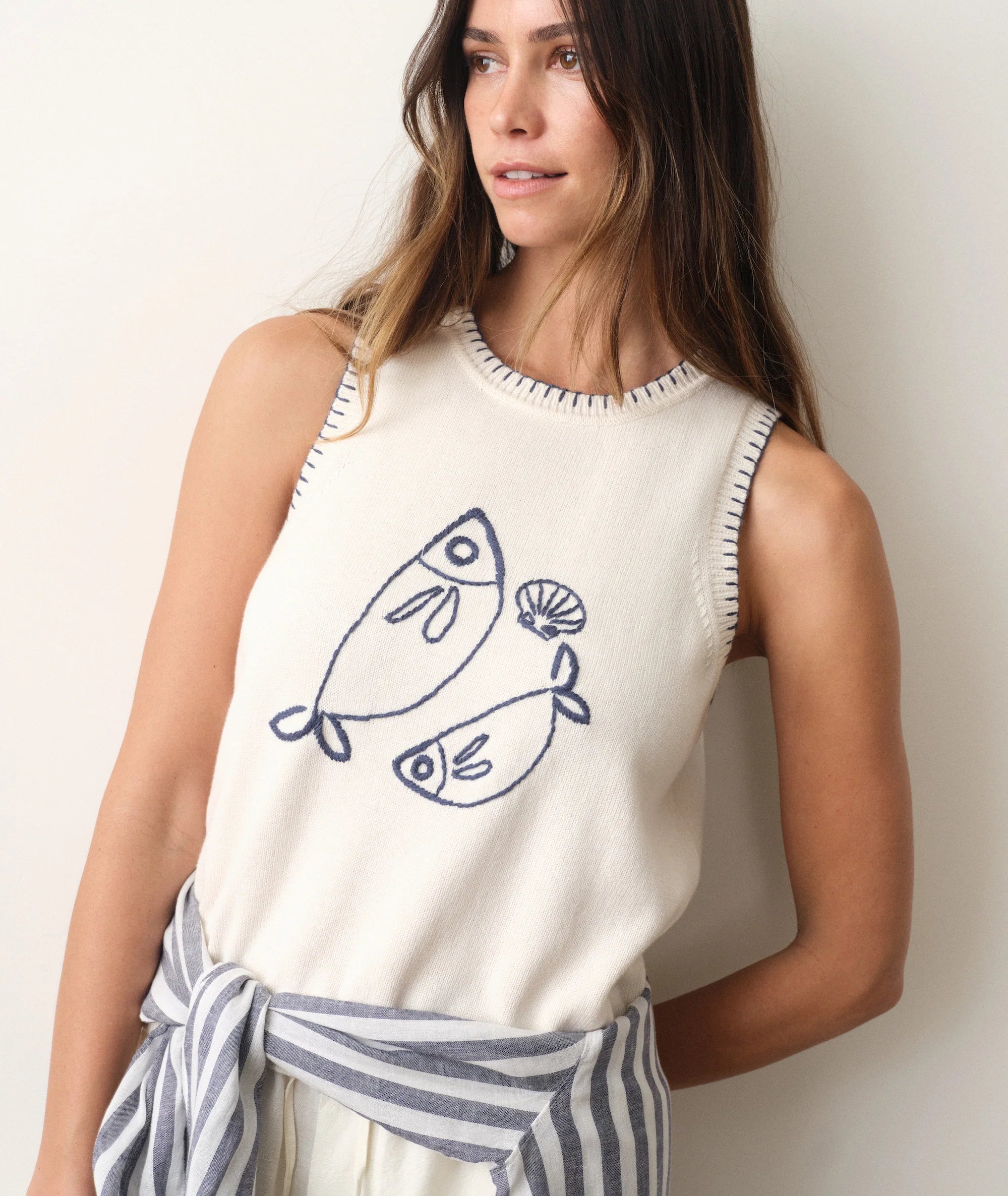 Marisol Sweater Tank - Pescare