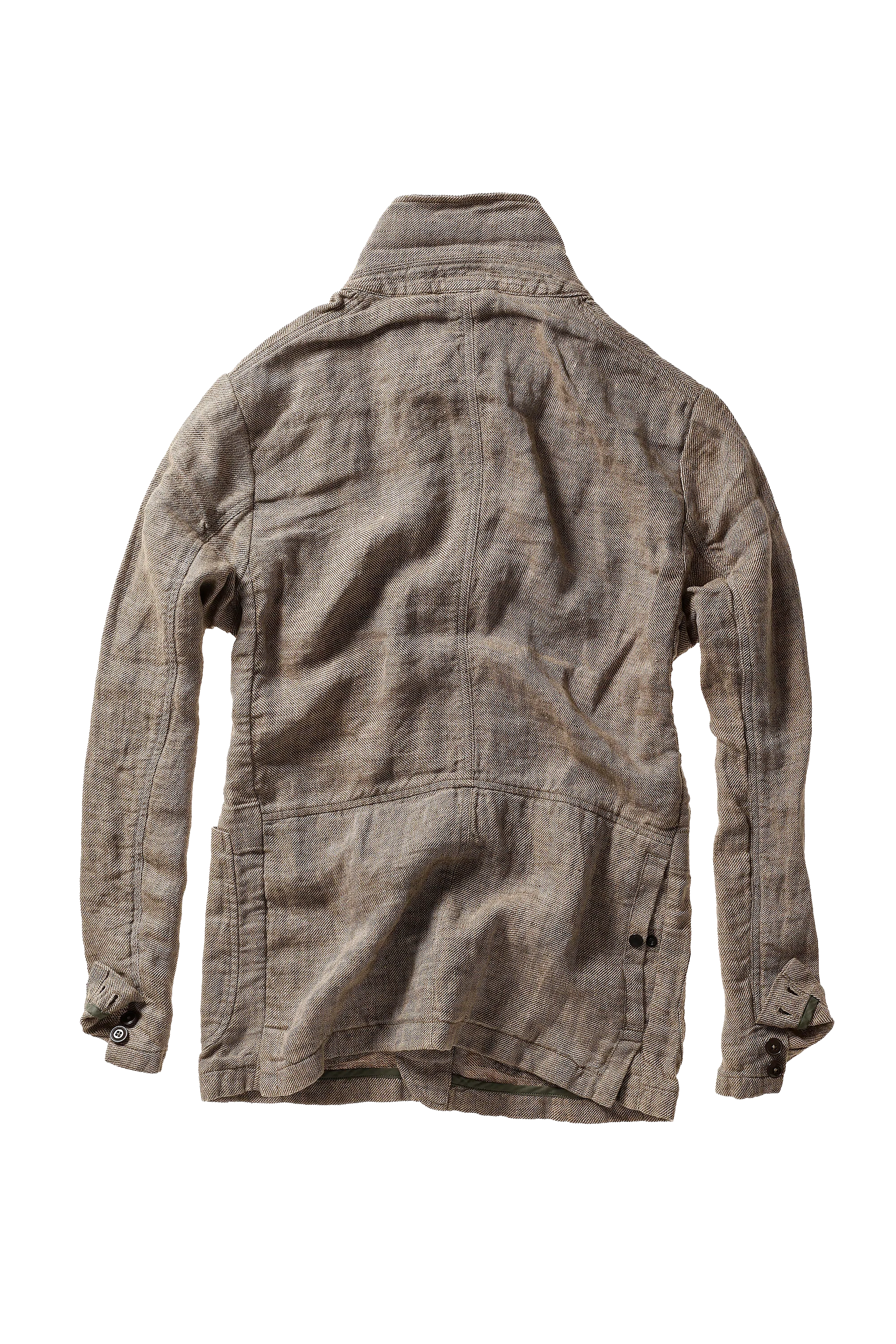 Tropical Trap Blazer - Wheat Rustic Twill