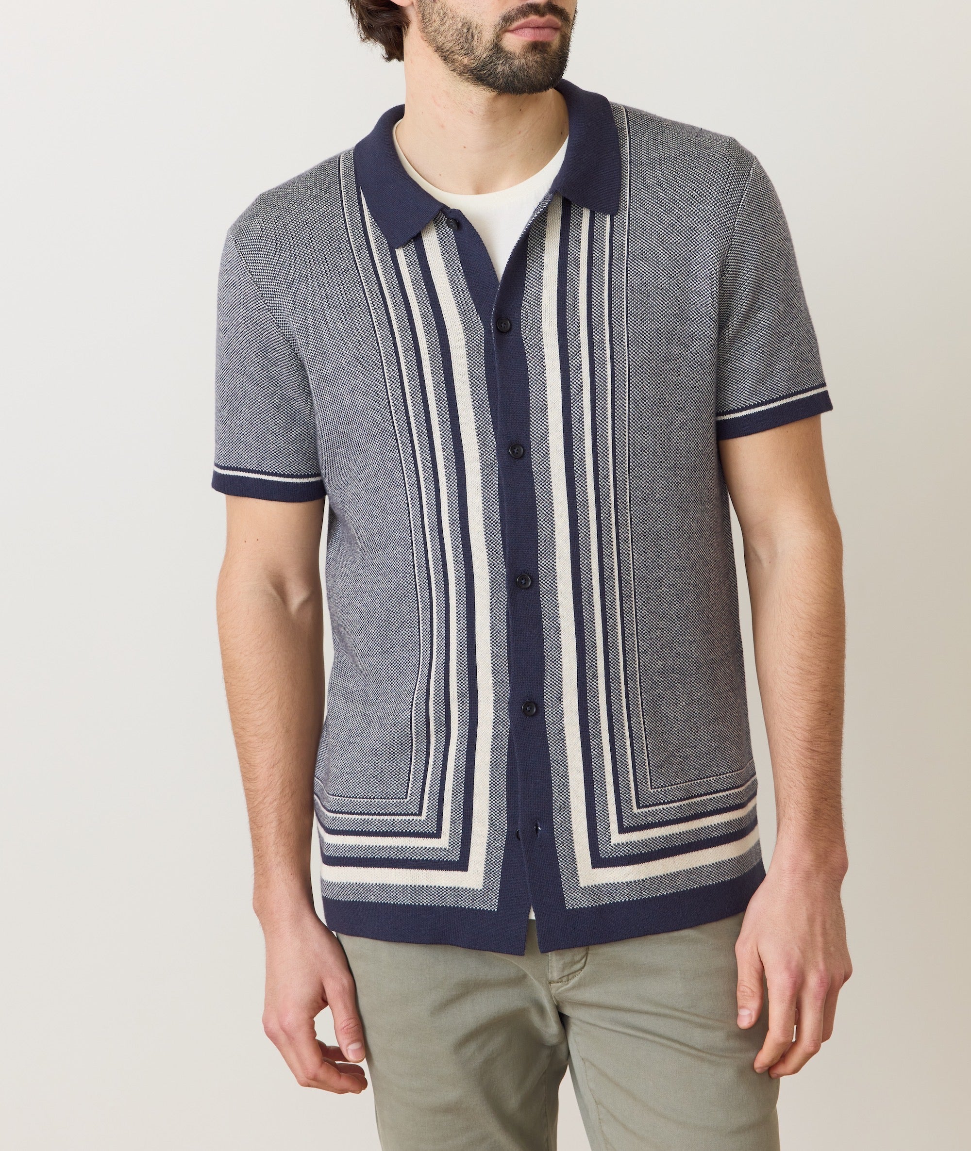 Ethan Sweater Button Down
