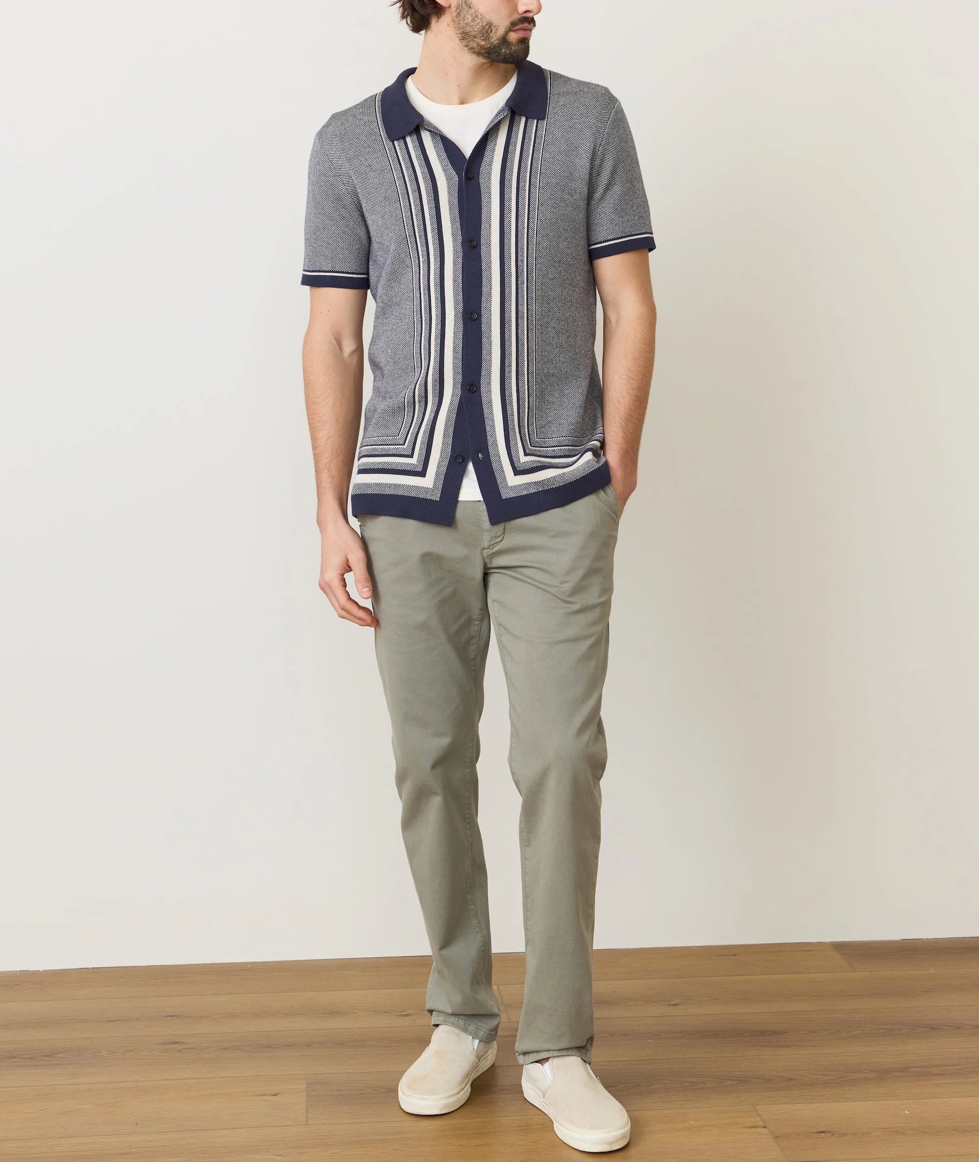 Ethan Sweater Button Down