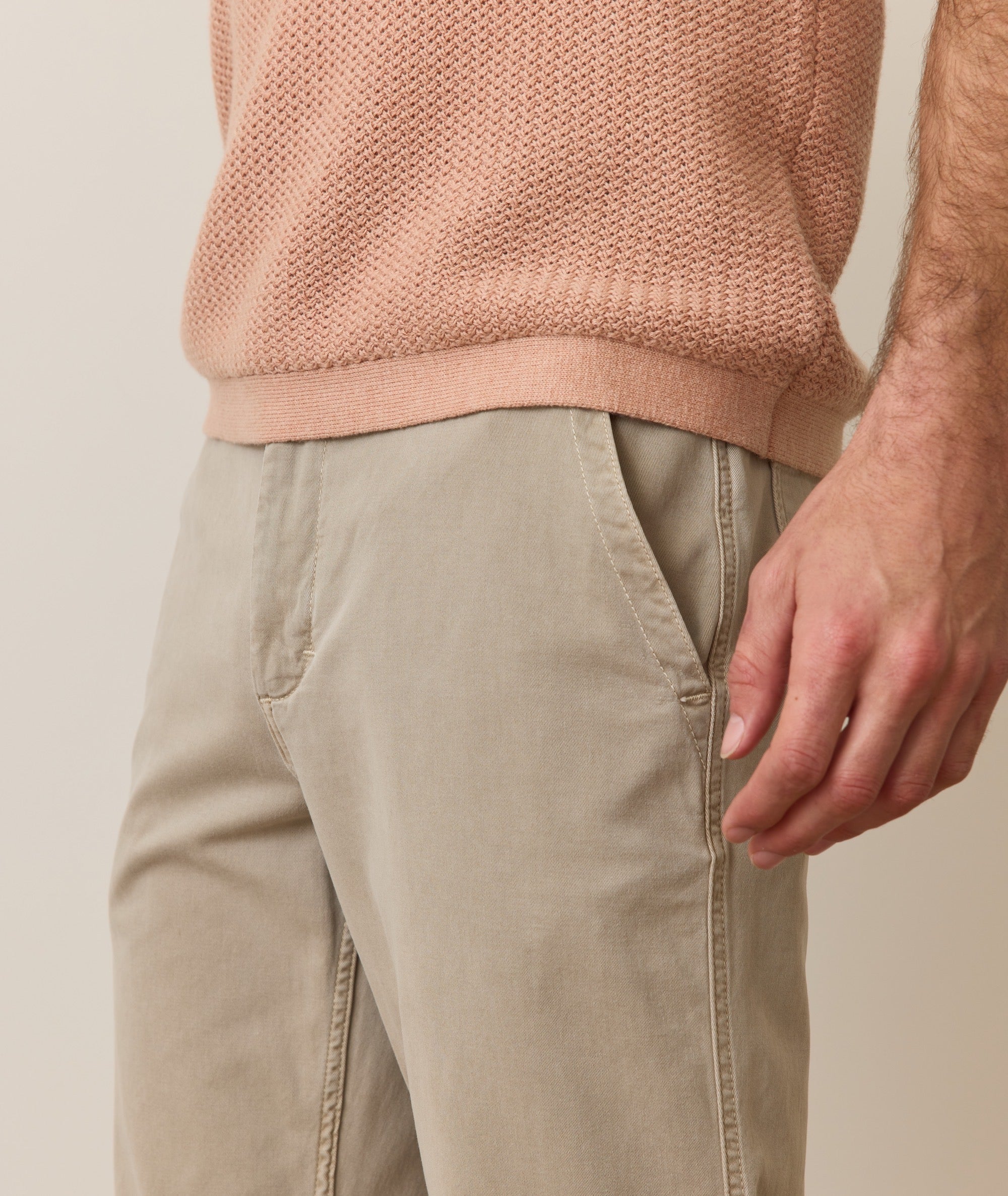 Relaxed Twill Field Pant