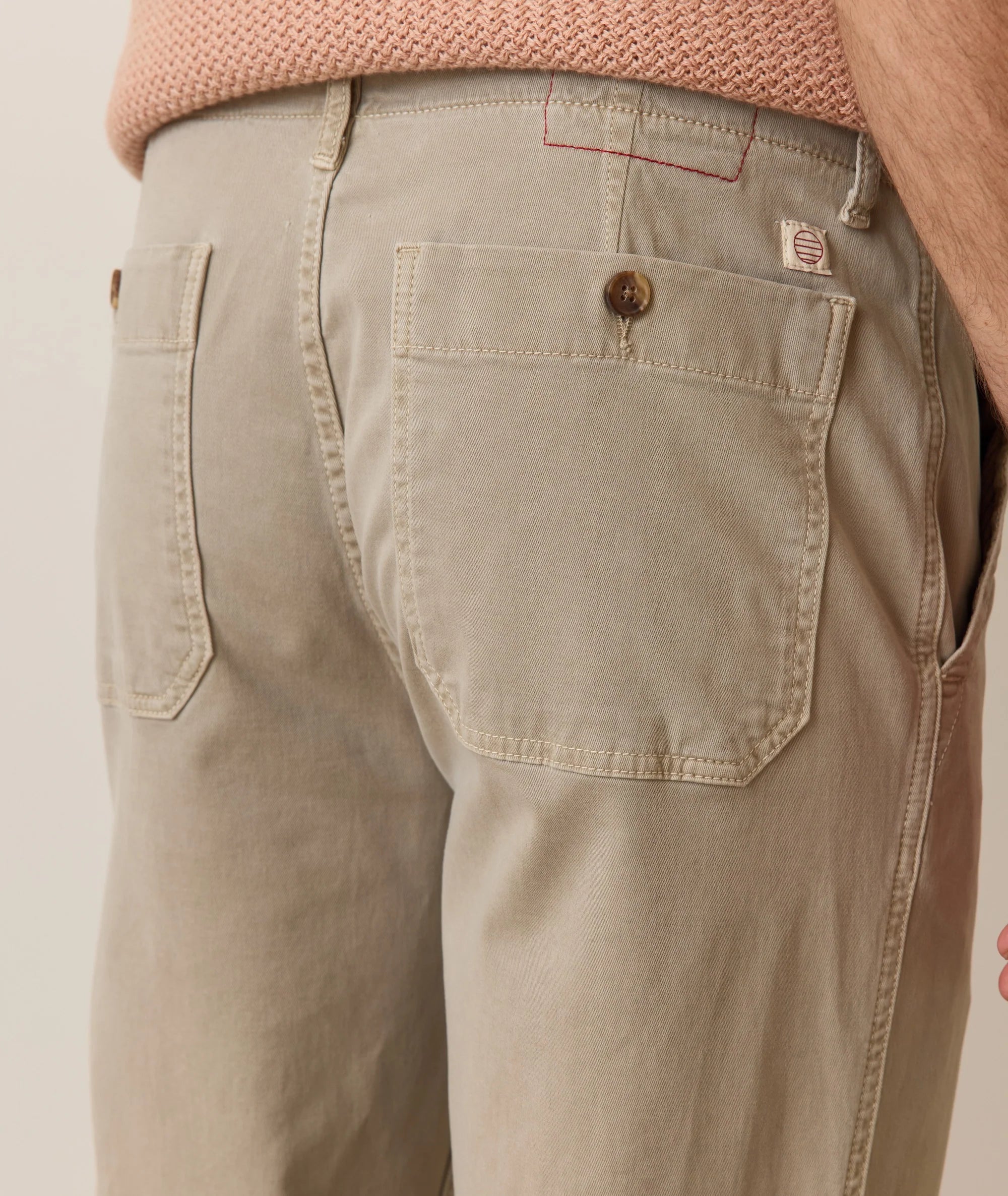 Relaxed Twill Field Pant