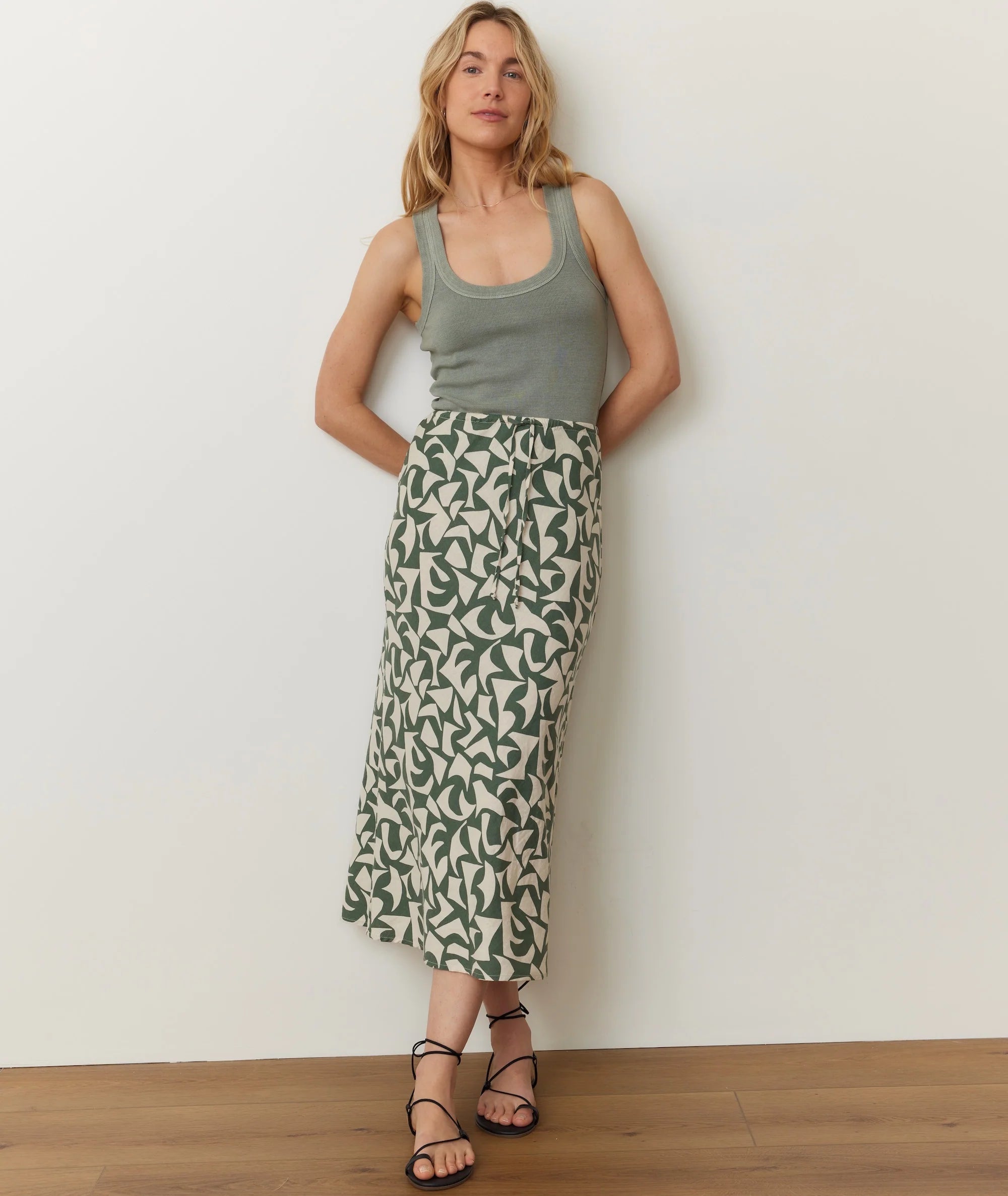 Lexi Rib Sun-In Scoop Tank