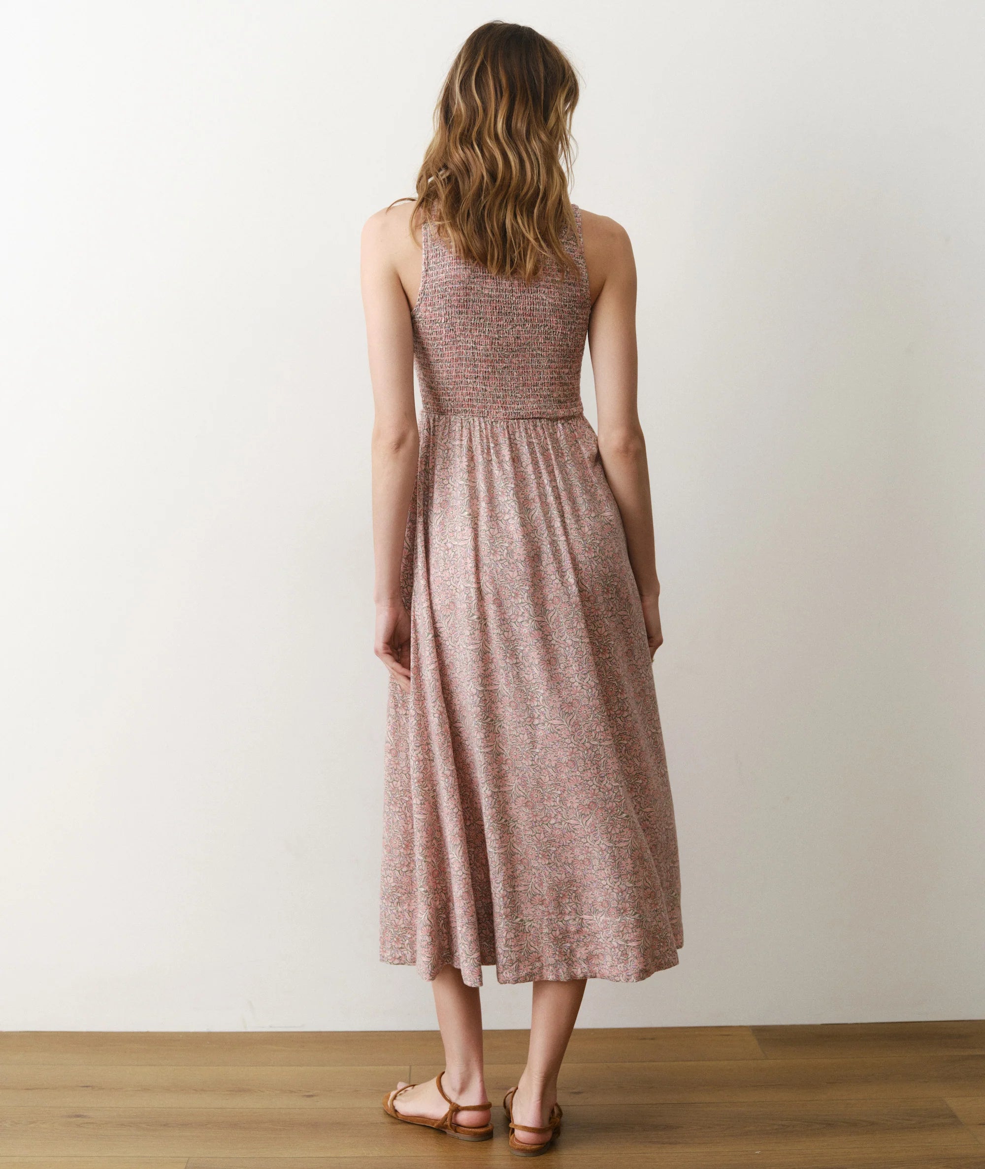 Darcy Smocked Maxi Dress - Bouquet