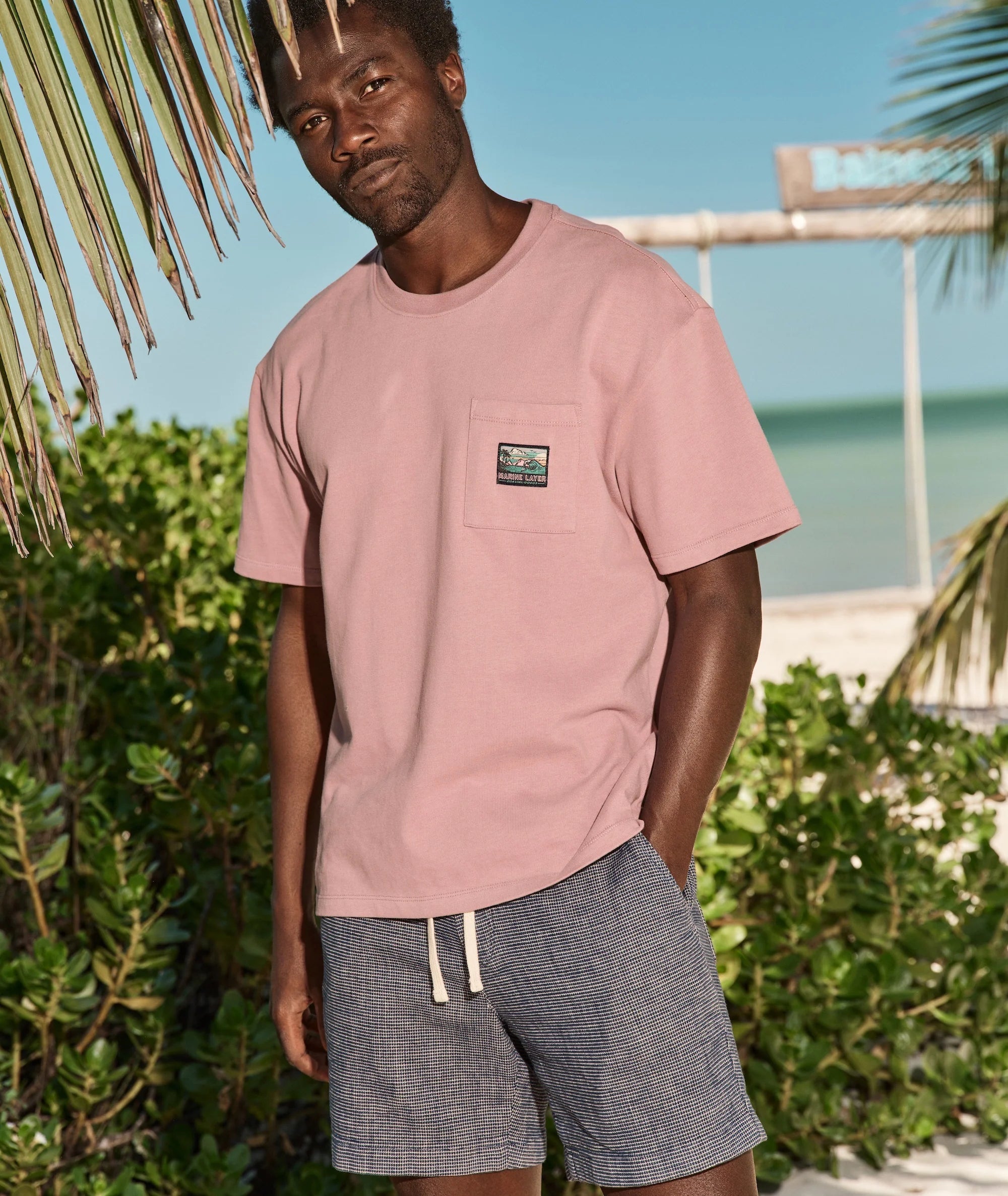 Relaxed Boxy Sueded Ten Year Tee