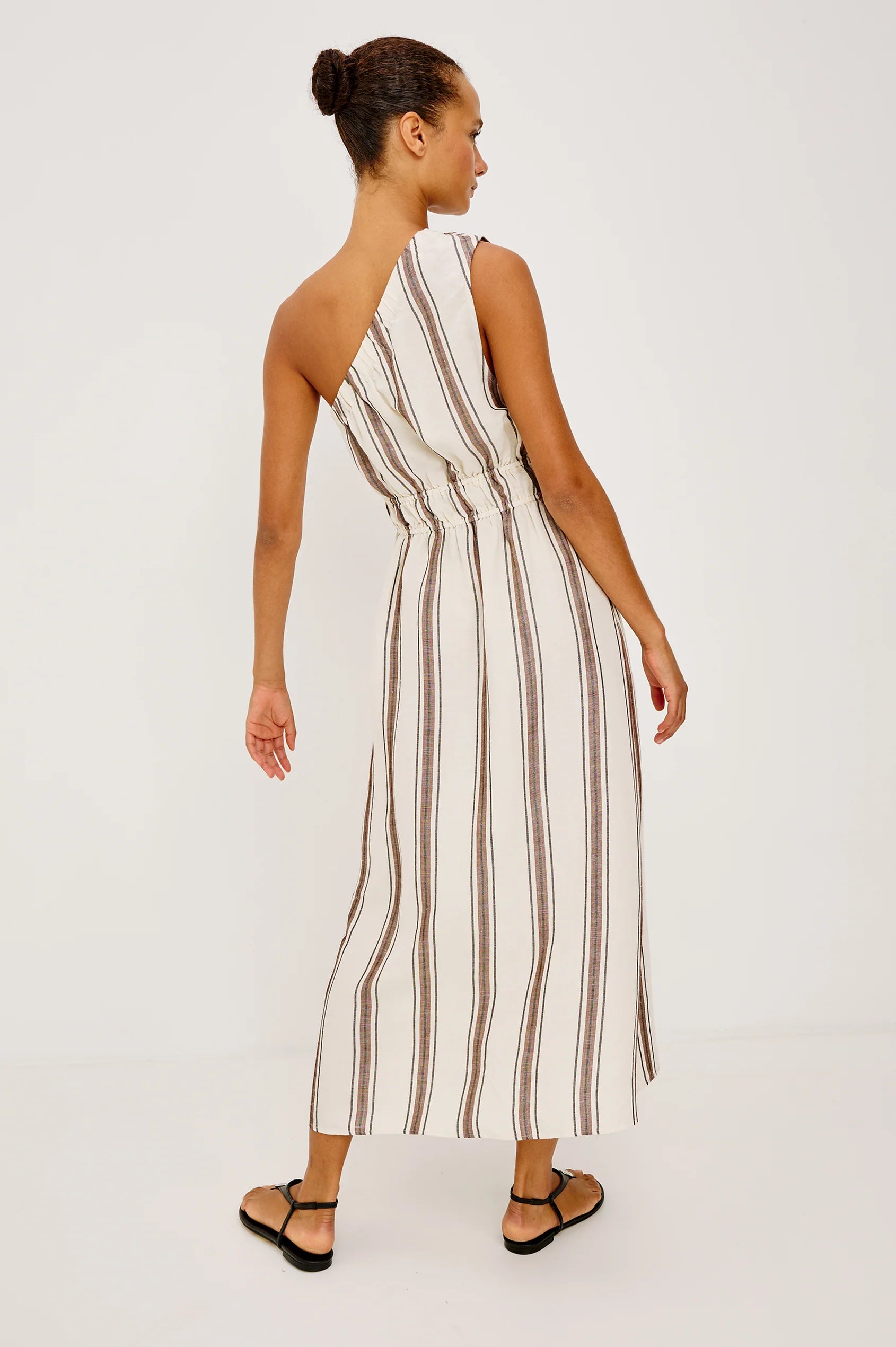 Selani Dress - Sequoia Stripe