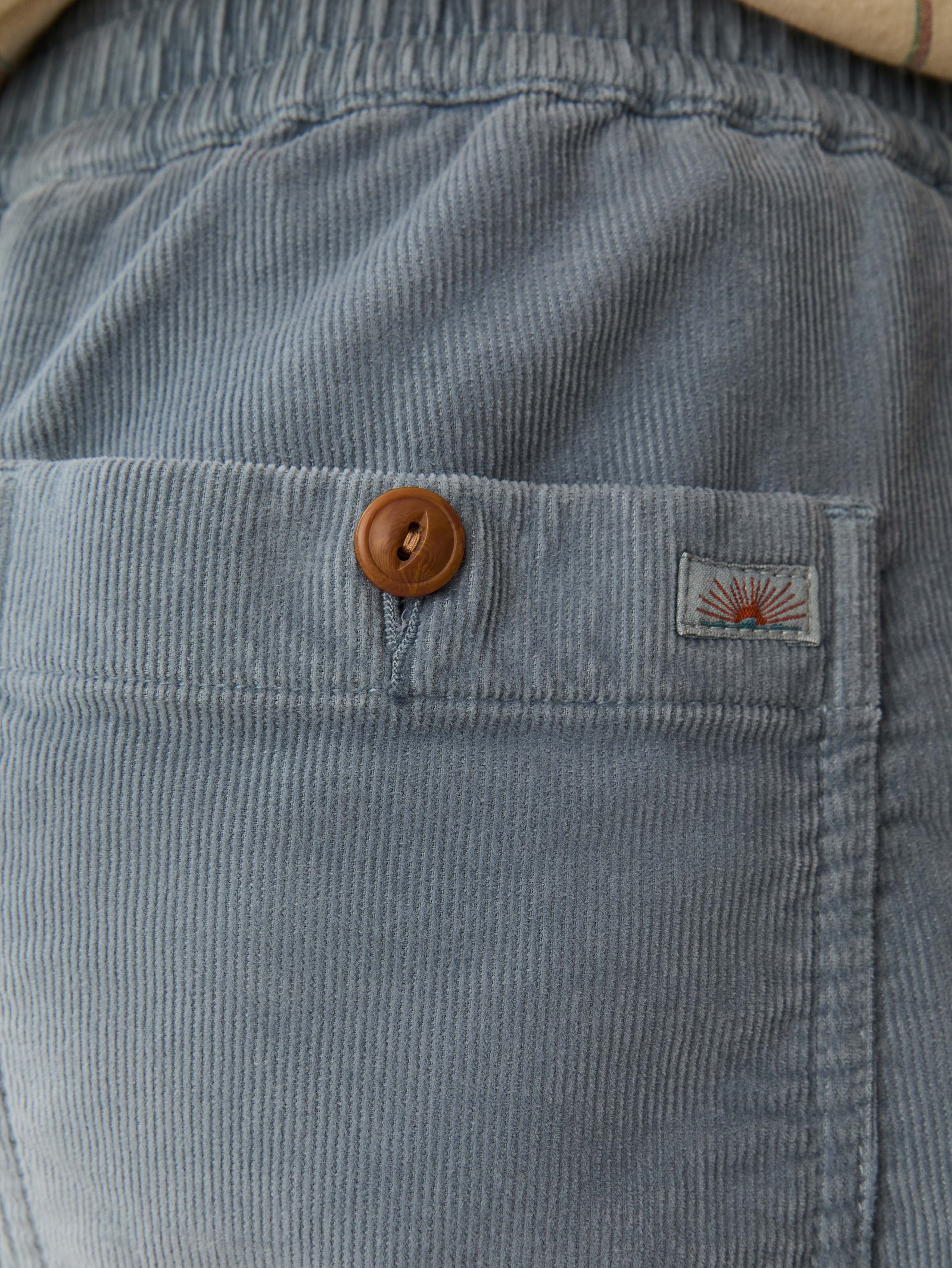 Corduroy Drawstring Utility Short