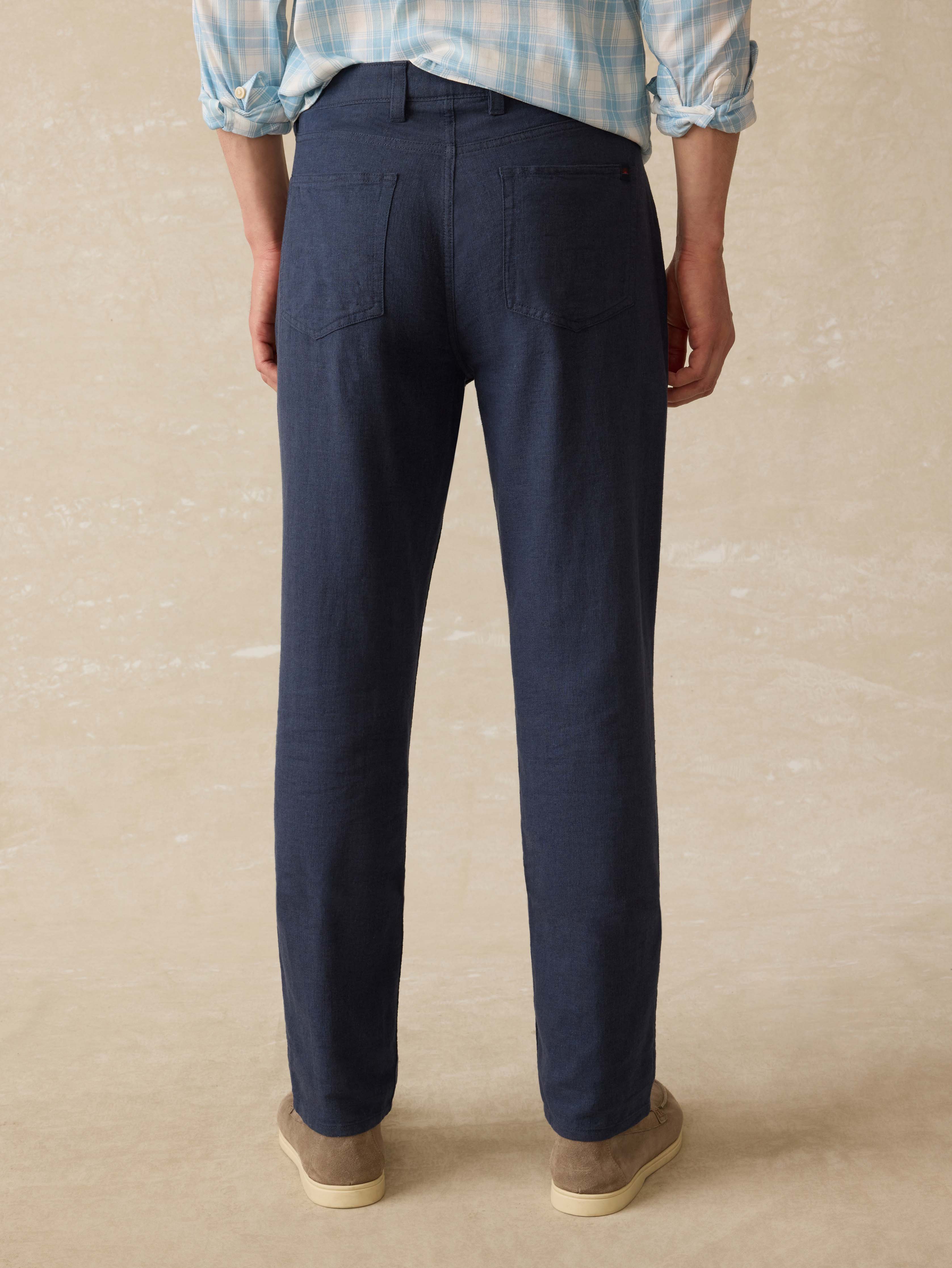 Movement™ Linen 5-Pocket Pant