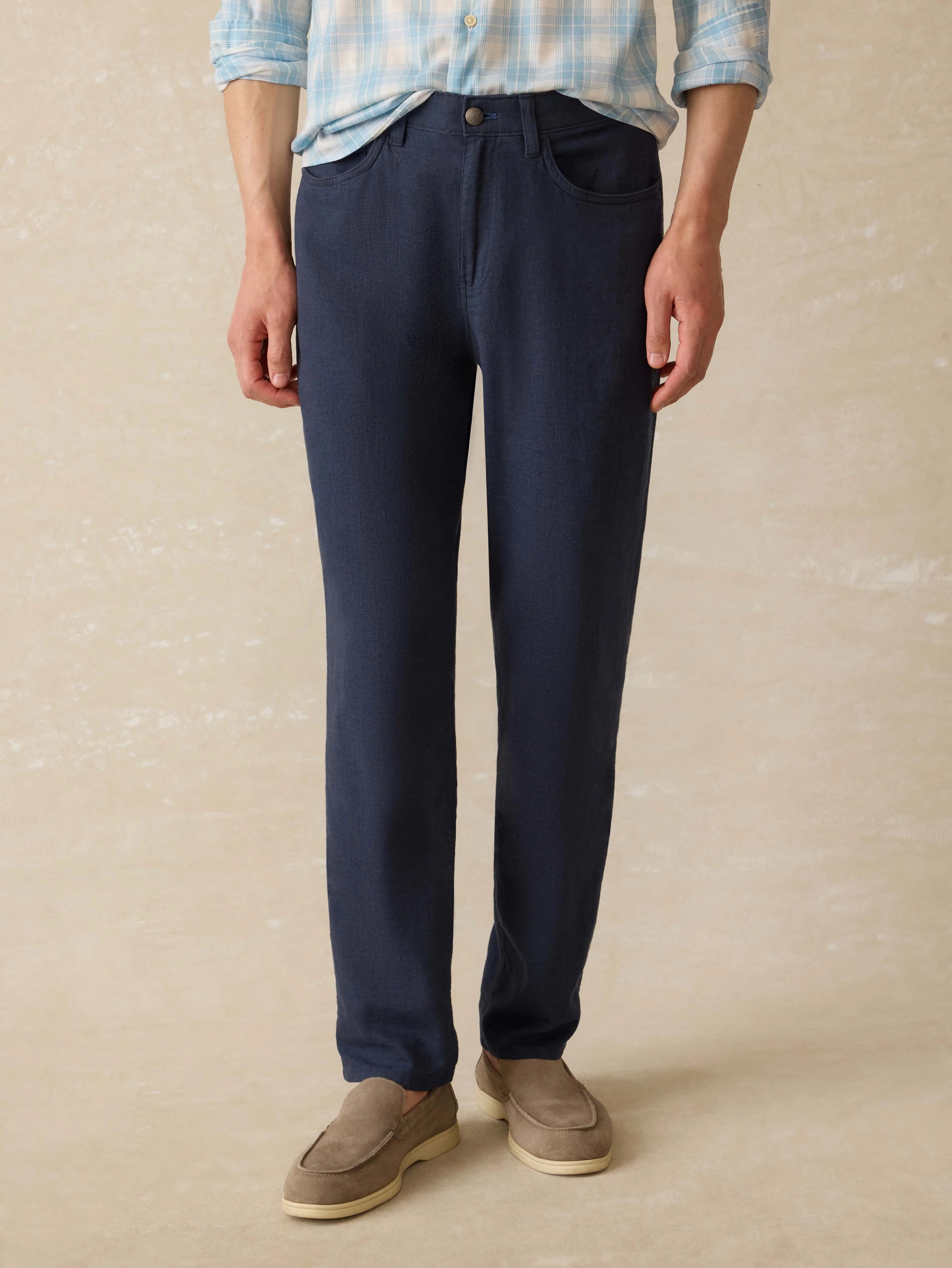 Movement™ Linen 5-Pocket Pant