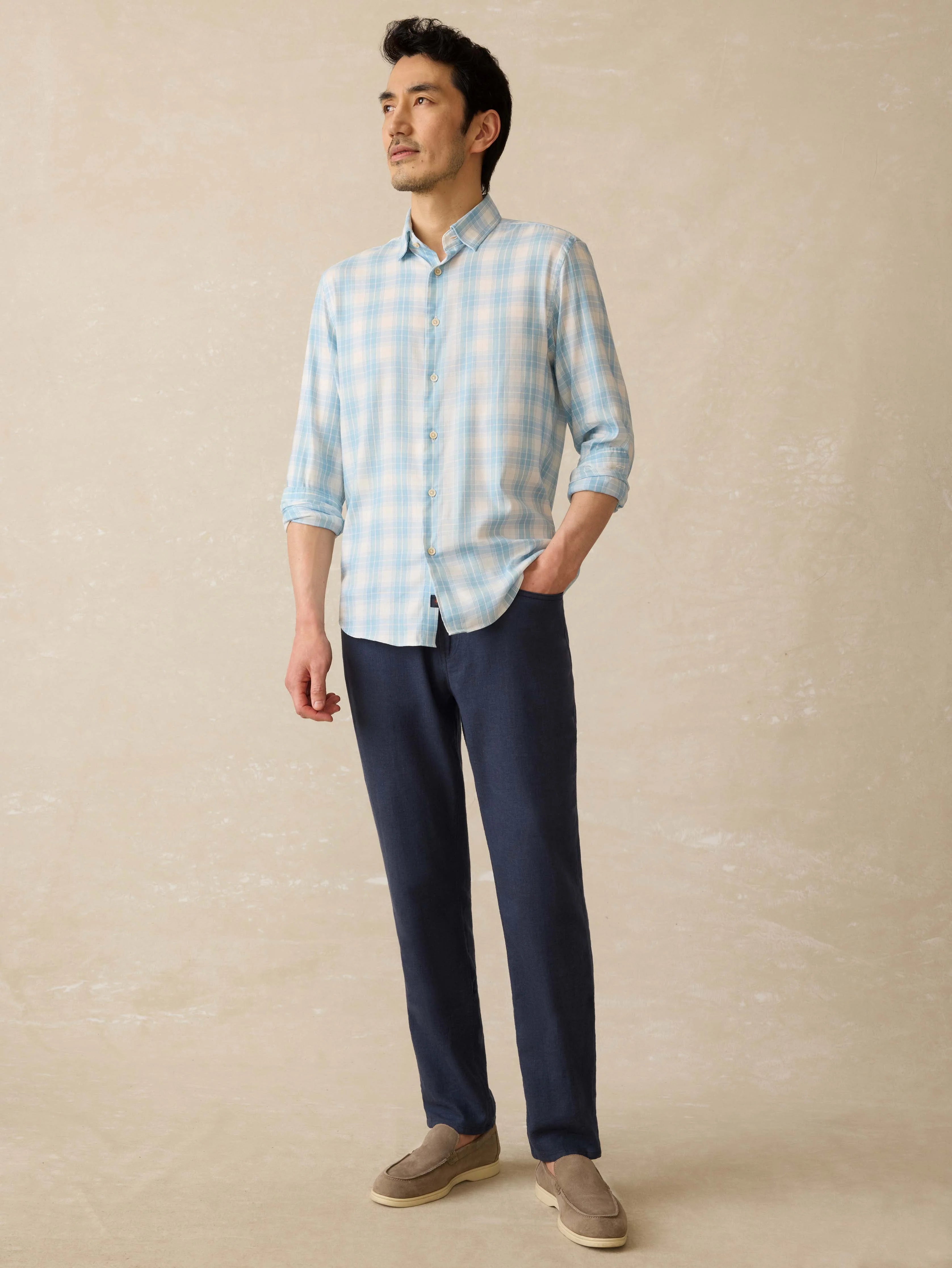 Movement™ Linen 5-Pocket Pant