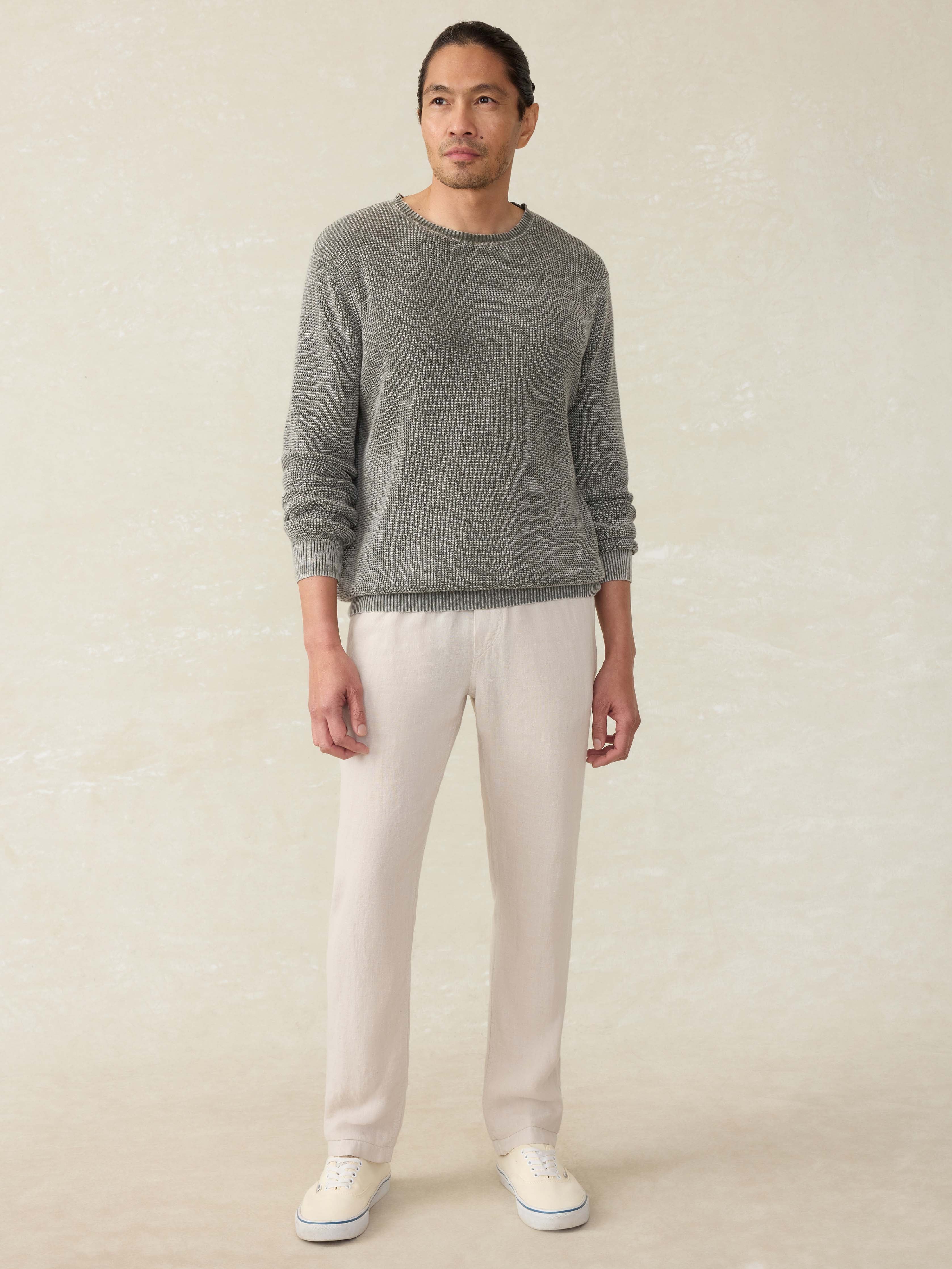 Linen Drawstring Pant
