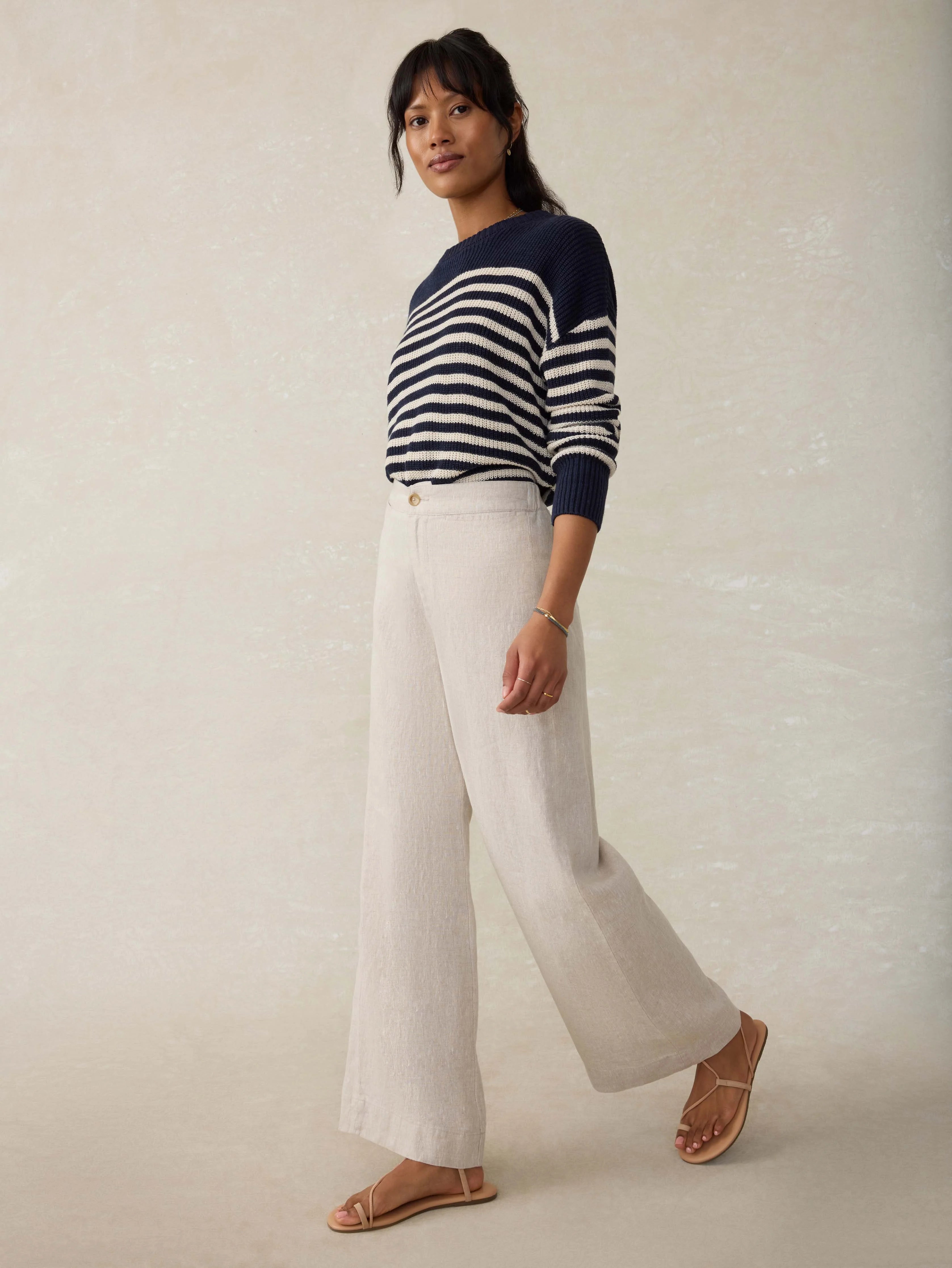 Sun Strider Linen Pant
