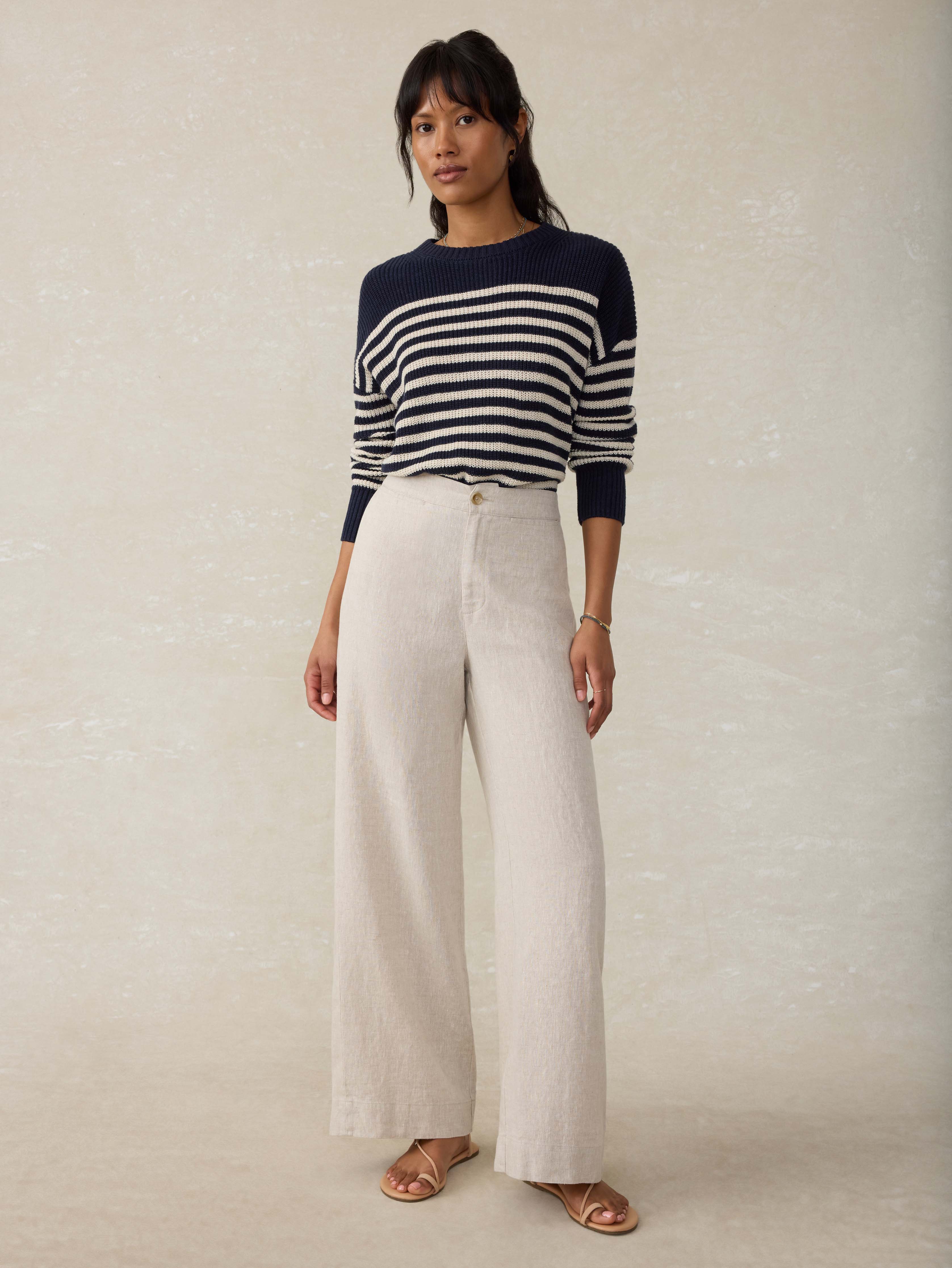 Sun Strider Linen Pant